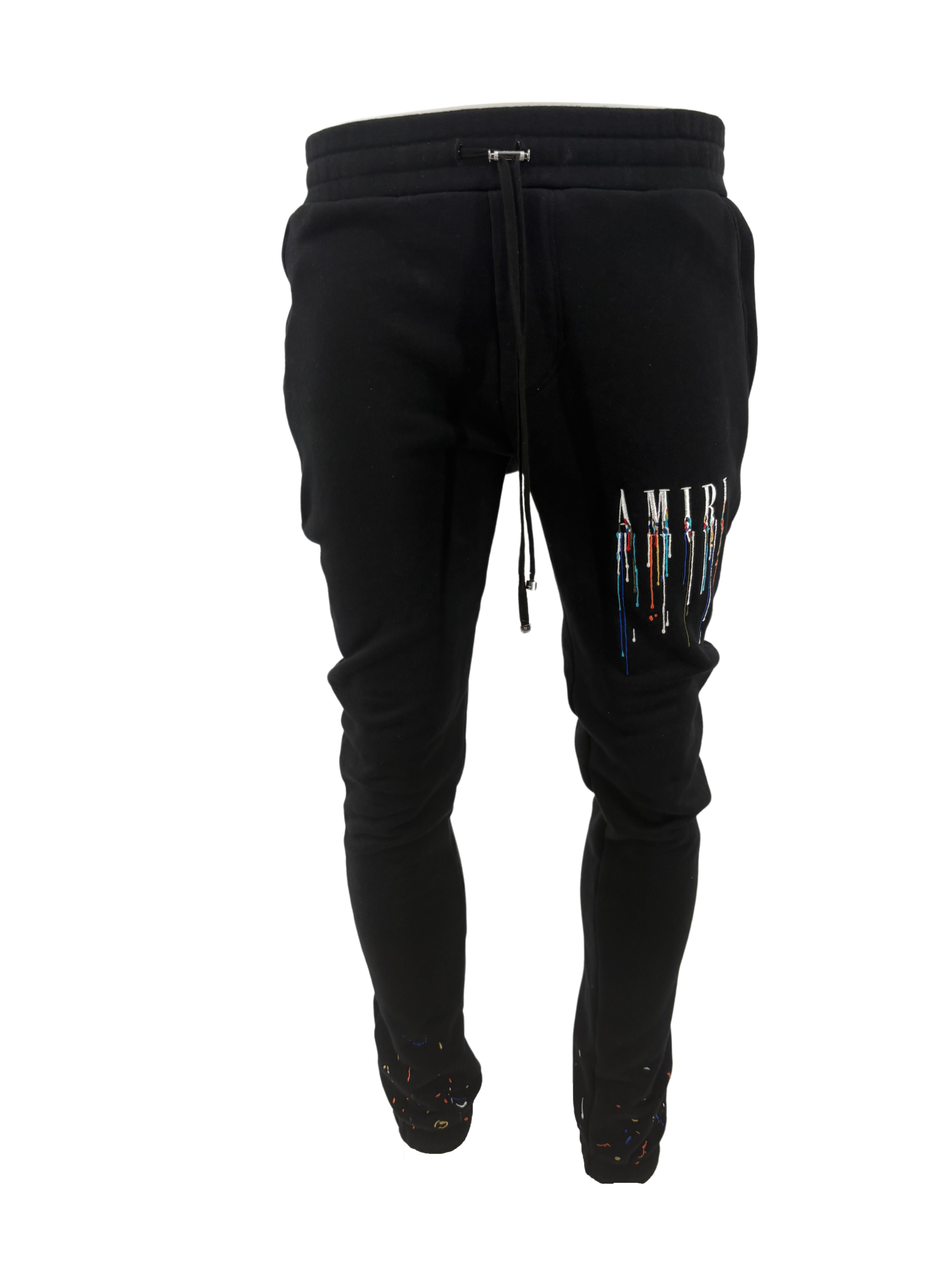 AMIRI Paint Drip Core Logo Tracksuit - Black