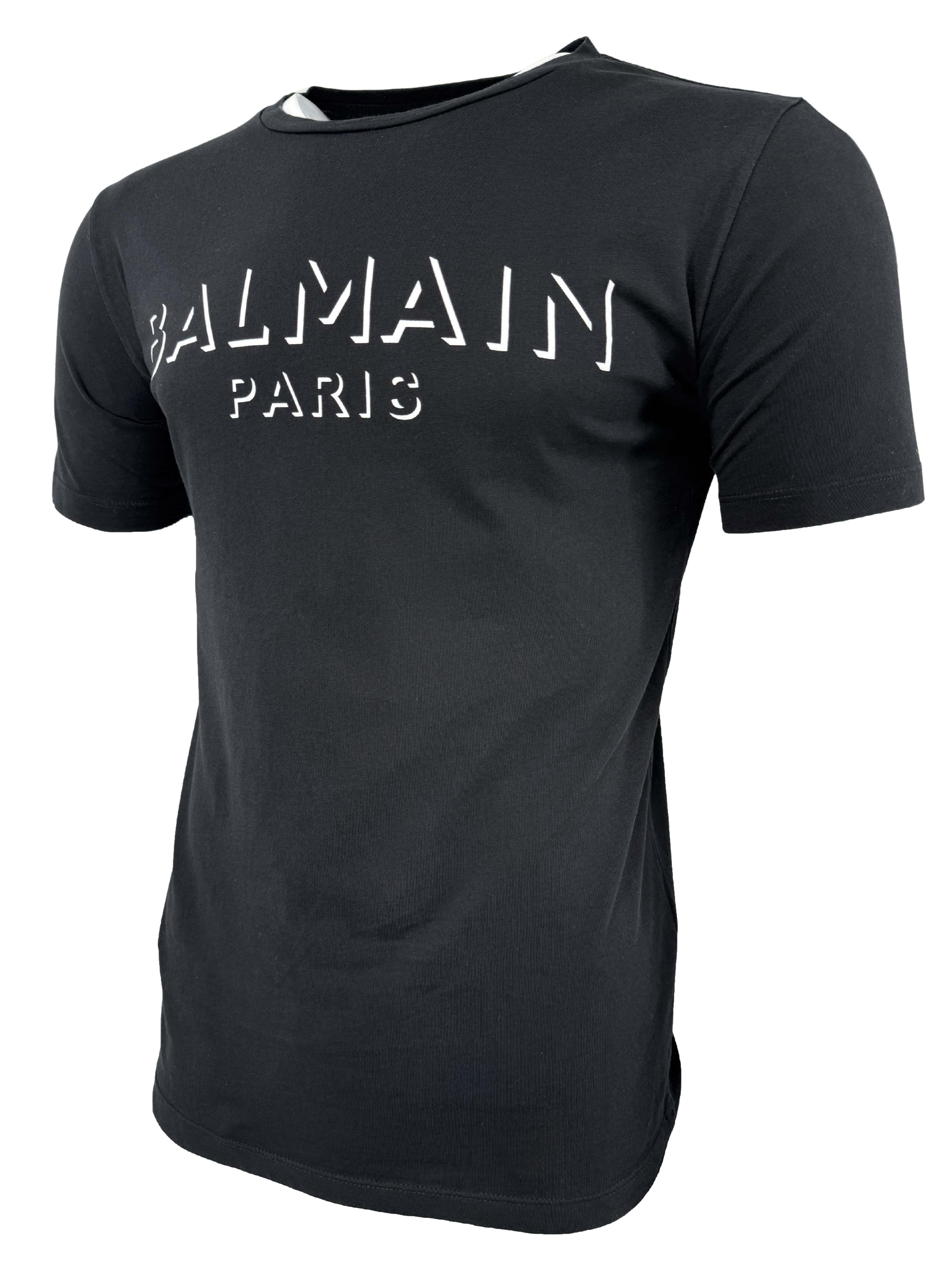 Balmain Logo T-shirt - Black Balmain