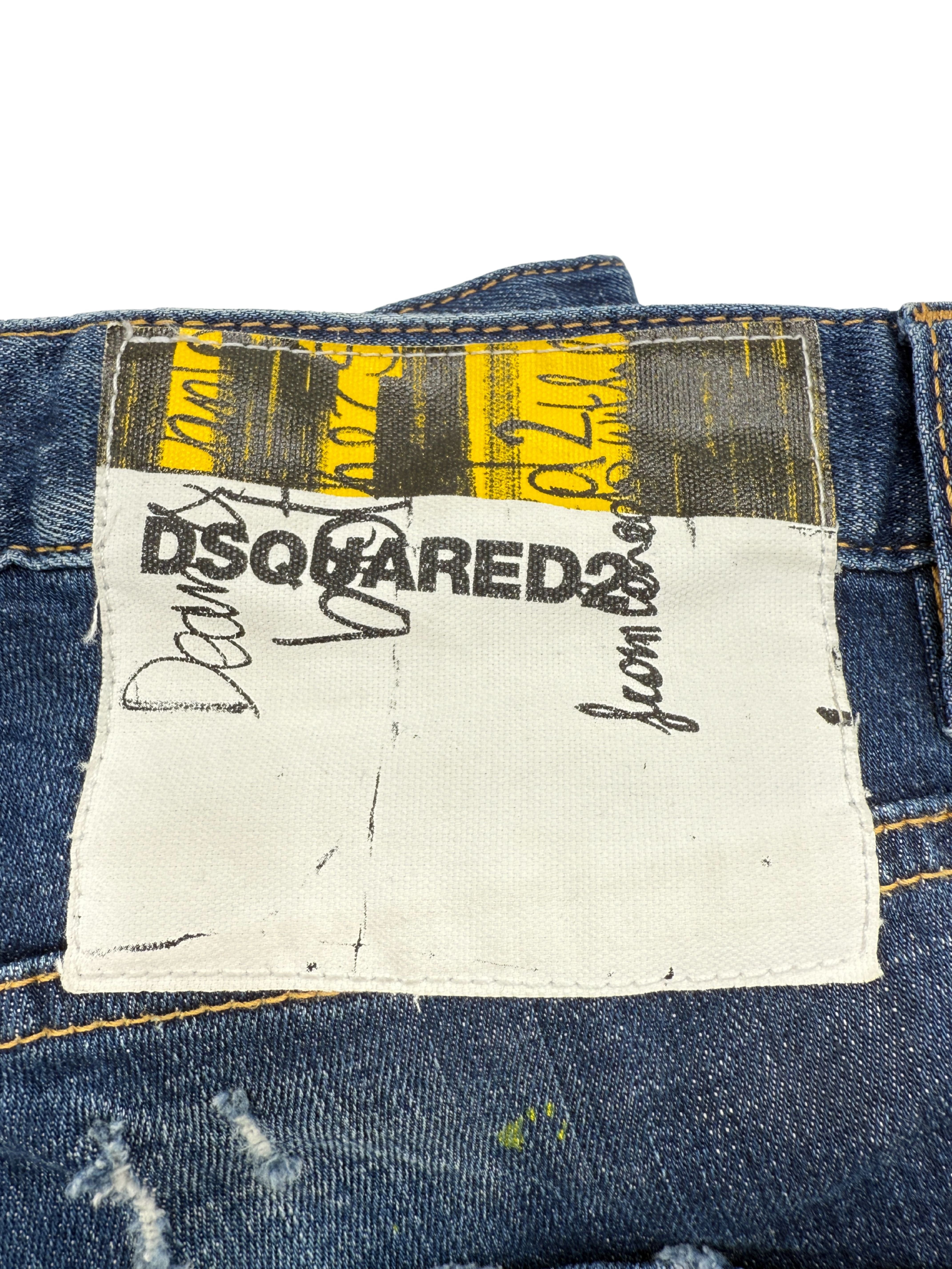 Dsquared2 Distressed Cool Guy Jeans - Blue