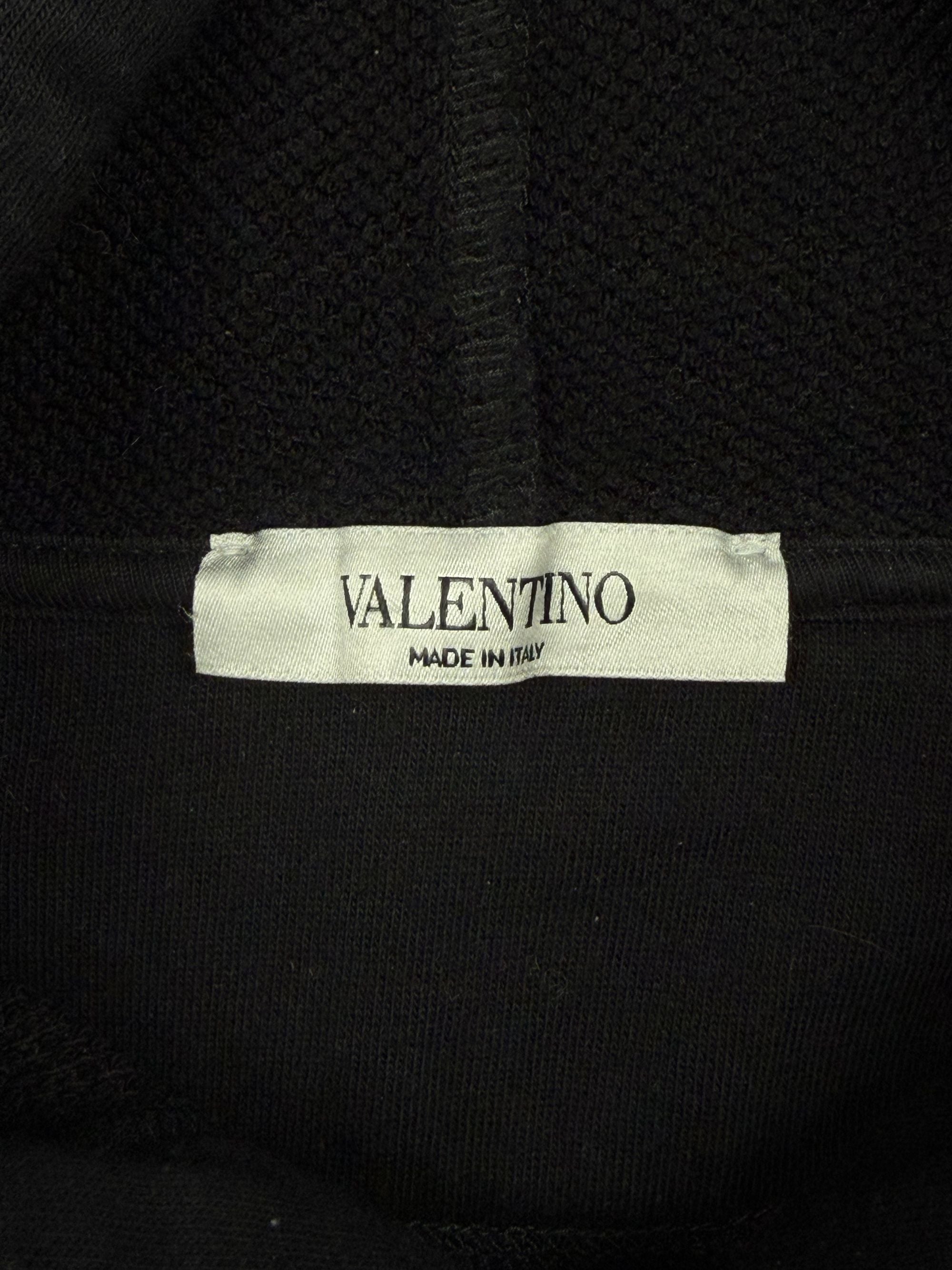 Valentino Garavani V Logo Hoodie - Black Valentino
