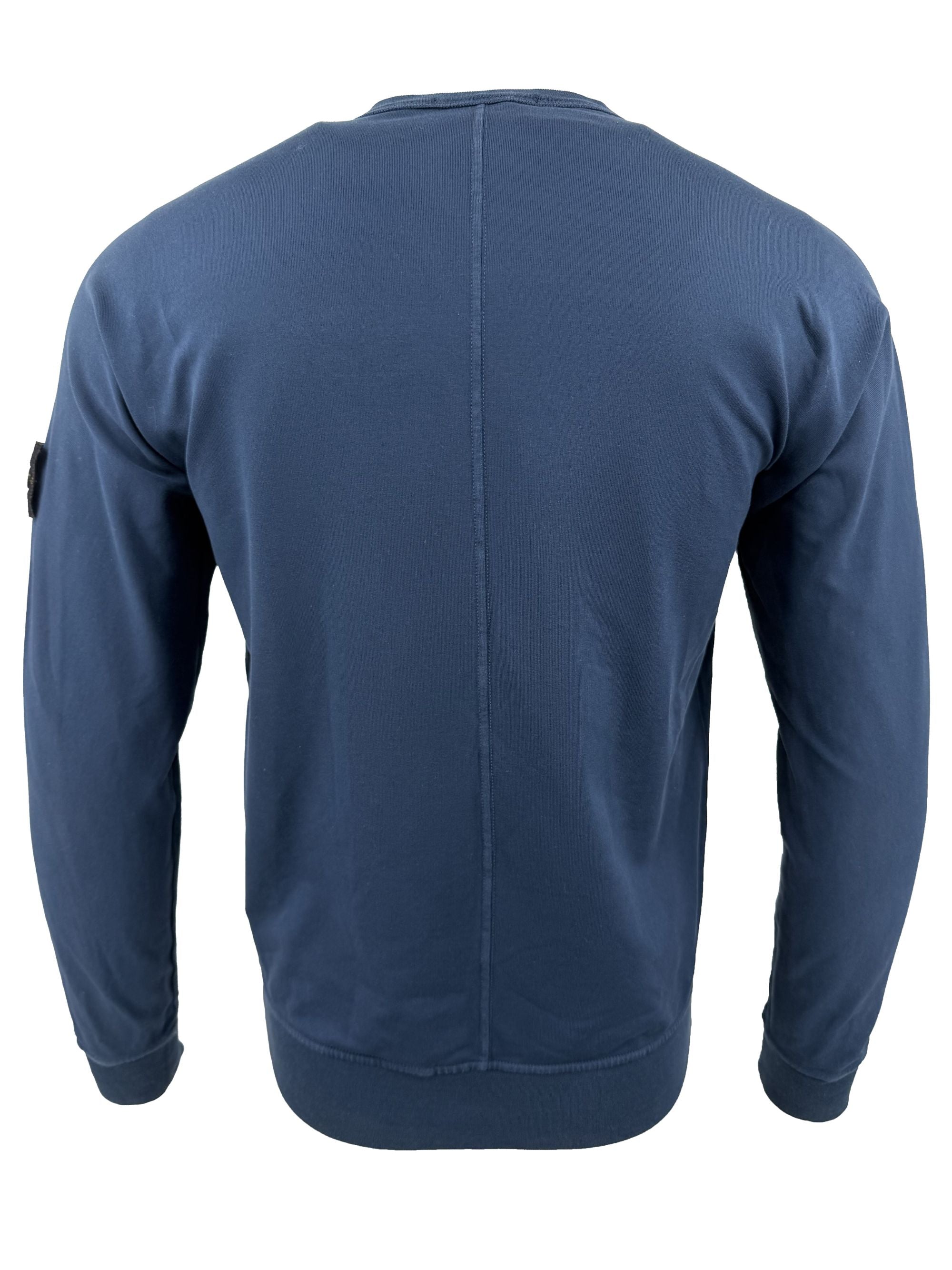 Stone Island Badge Sweatshirt - Navy Stone Island