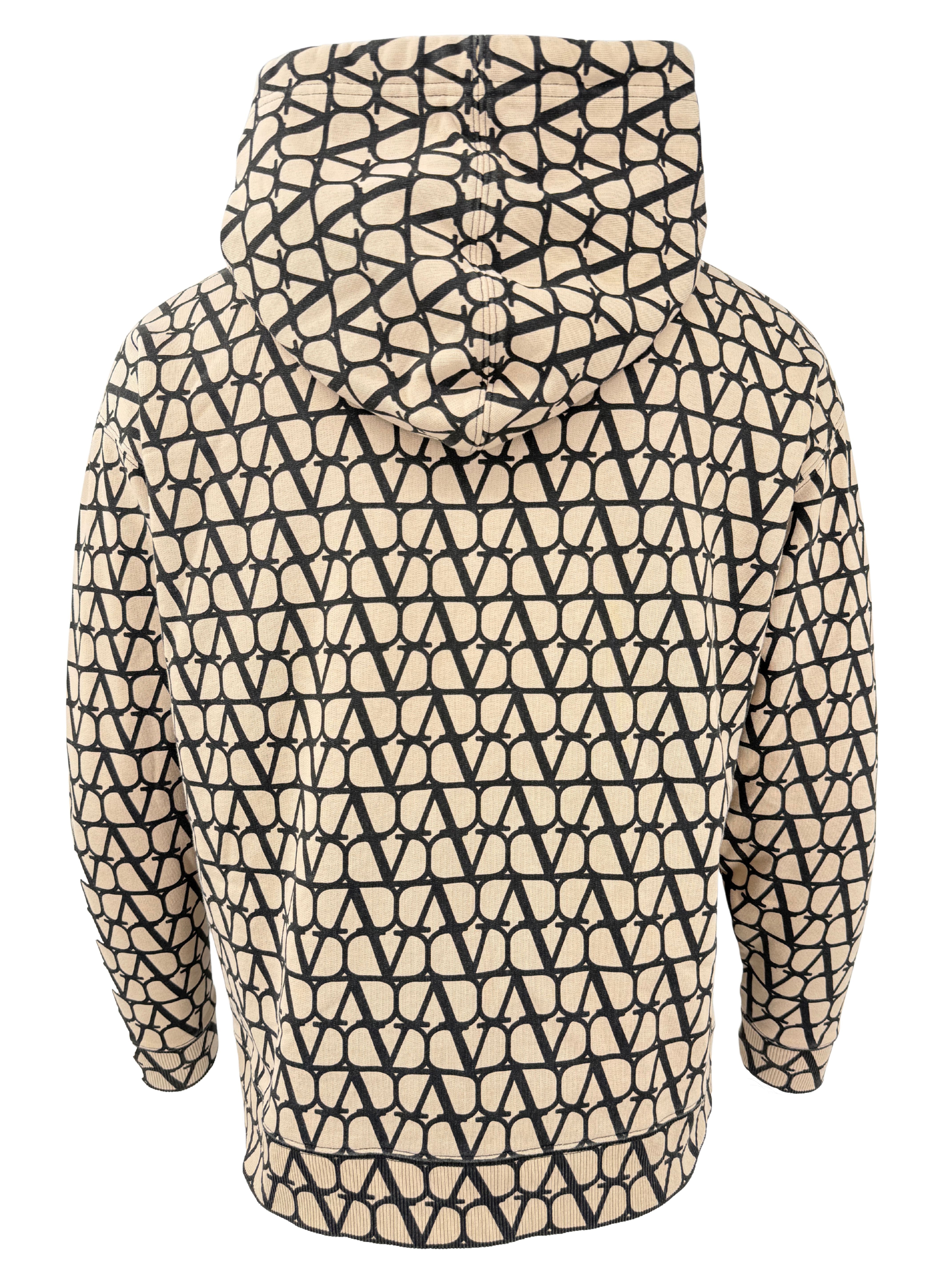 Valentino Garavani Toile Iconograph Hoodie - Brown Valentino