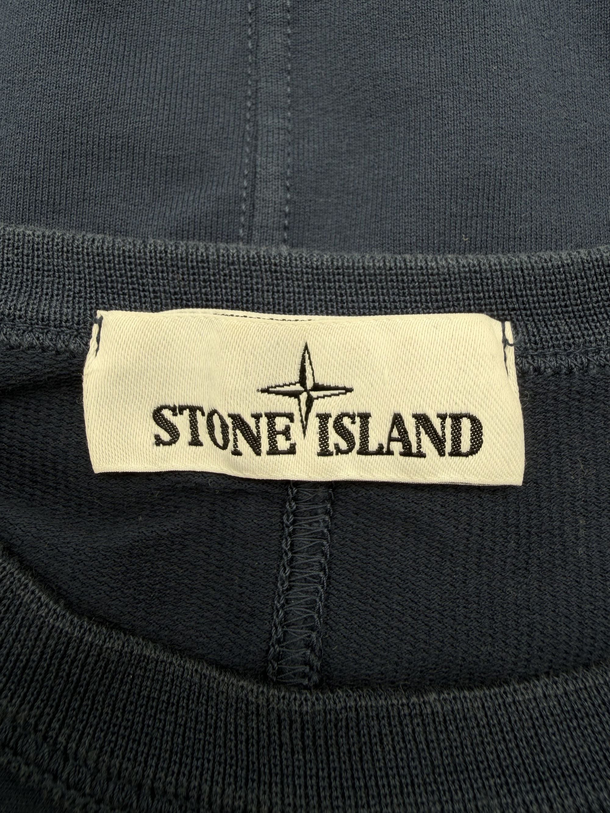 Stone Island Badge Sweatshirt - Navy Stone Island