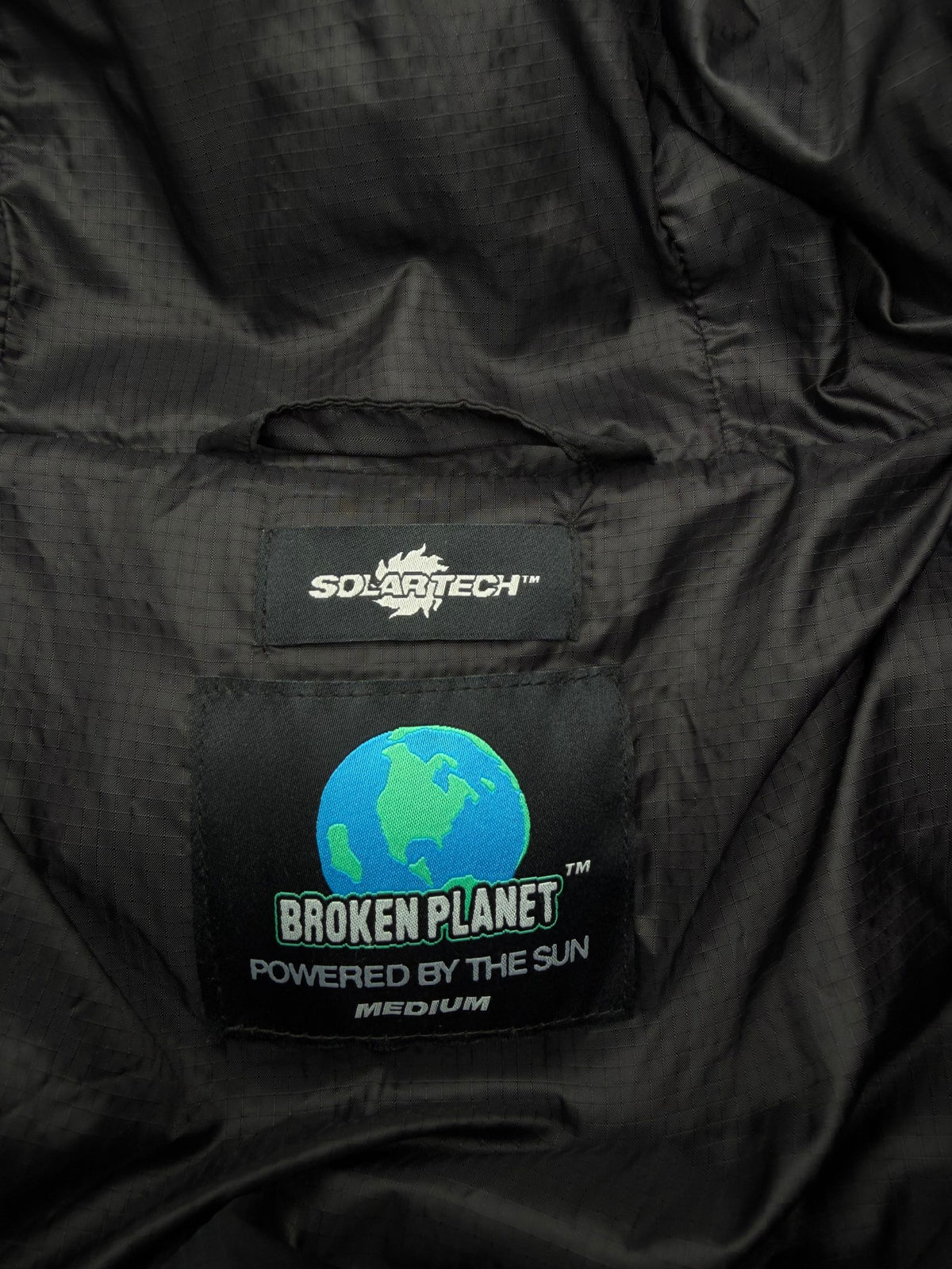Broken Planet Solar Tech Puffer Jacket (Unused) Broken Planet