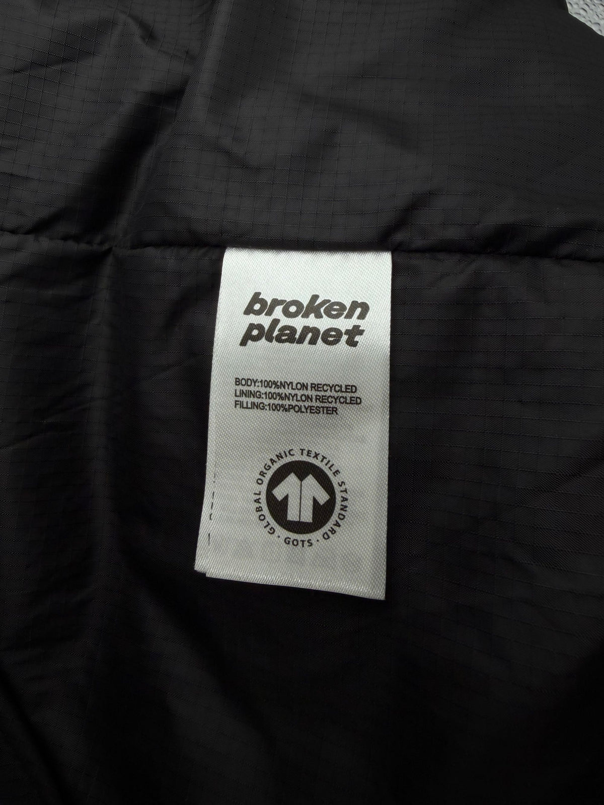 Broken Planet Solar Tech Puffer Jacket (Unused) Broken Planet