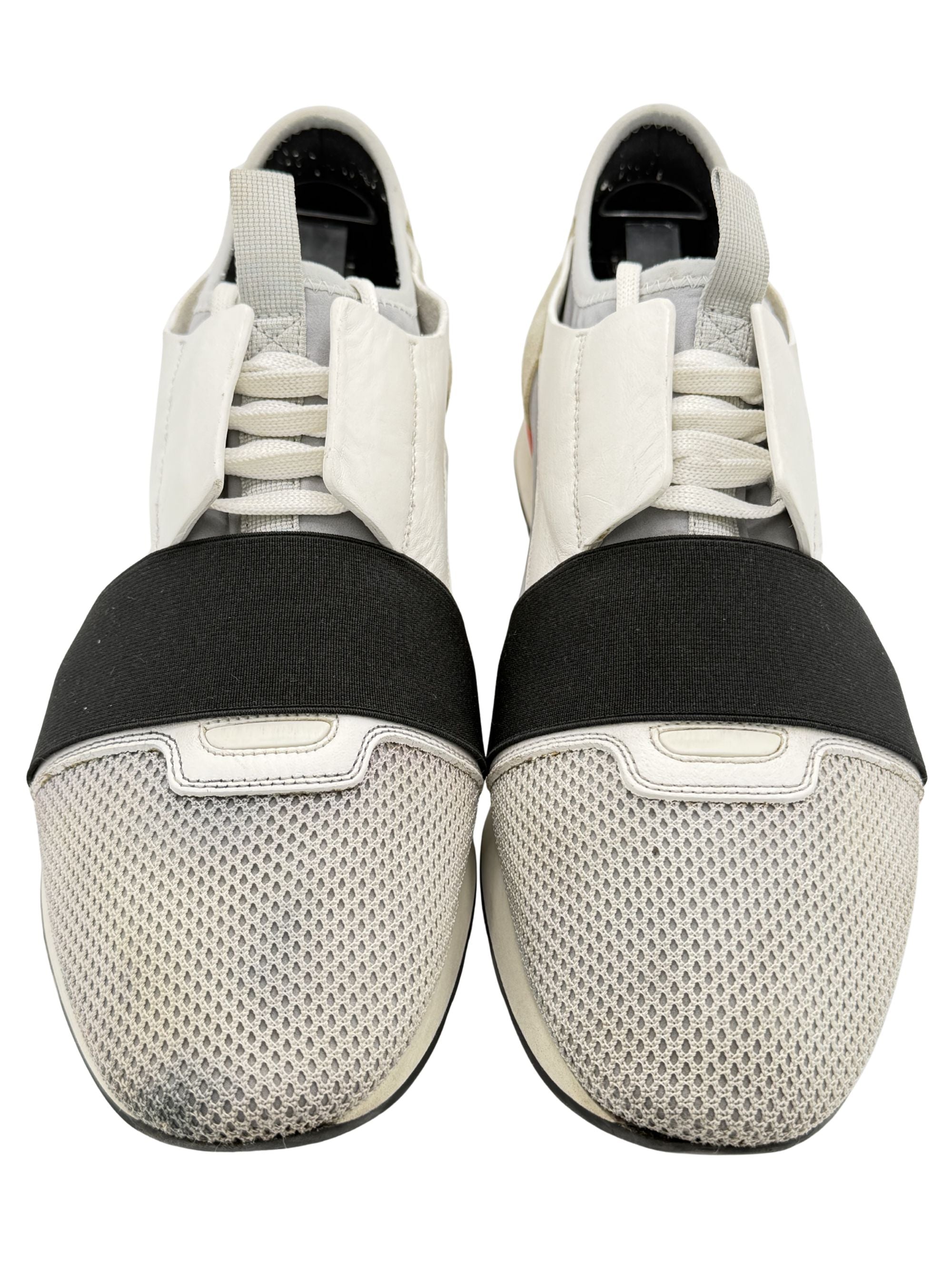 Balenciaga Race Runner Trainers - White