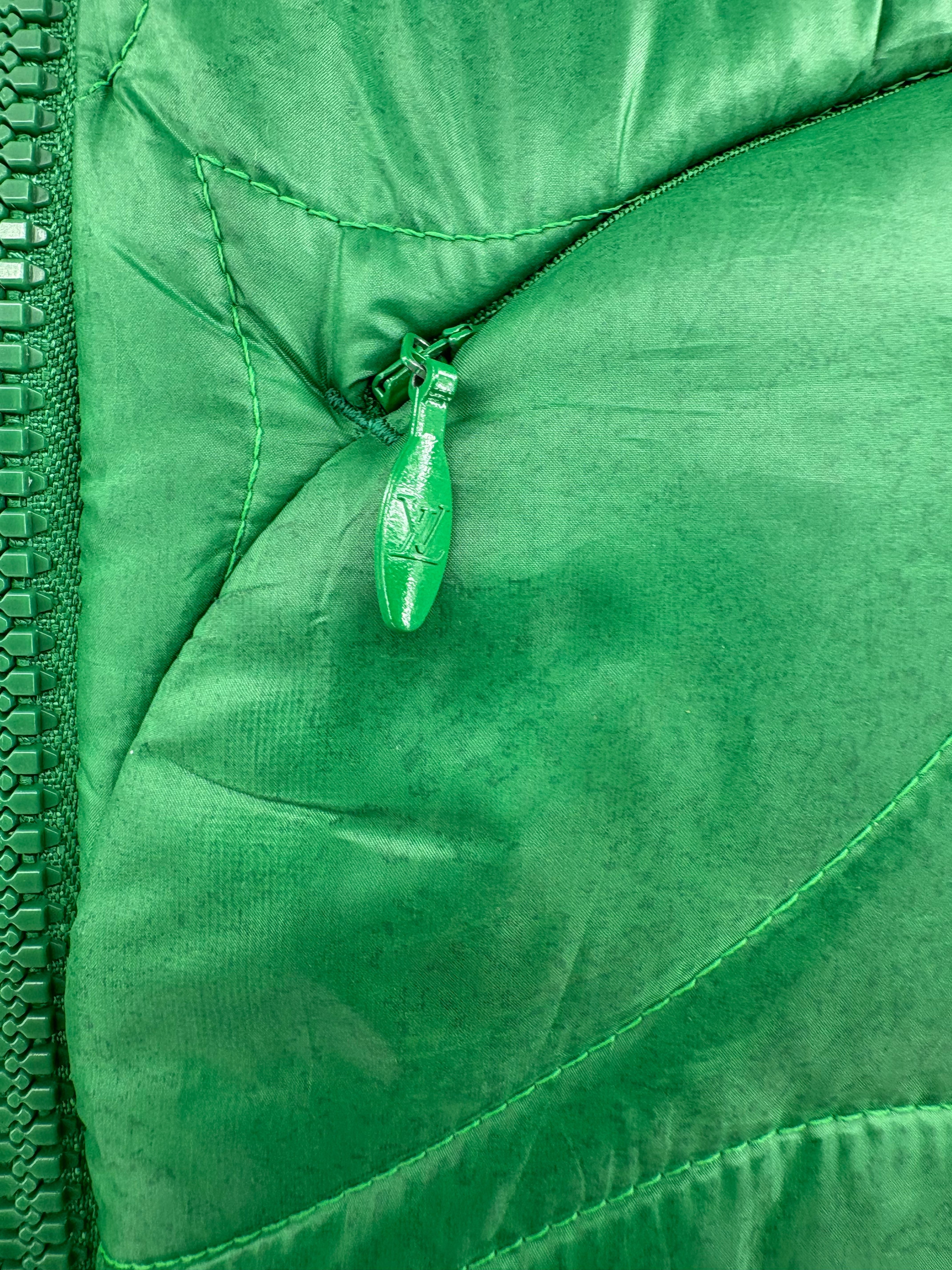 Louis Vuitton Monogram Puffer Jacket - Green