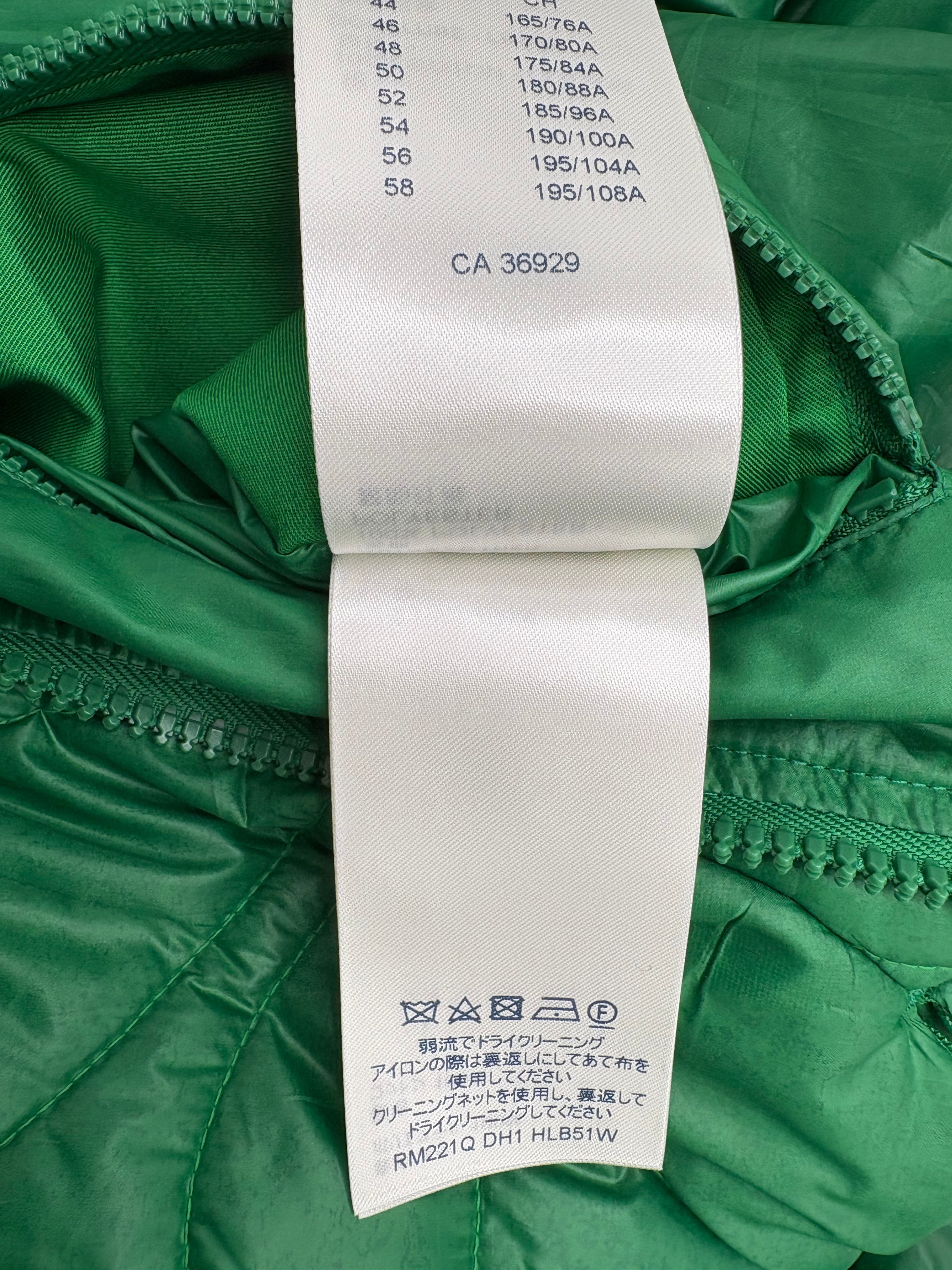 Louis Vuitton Monogram Puffer Jacket - Green