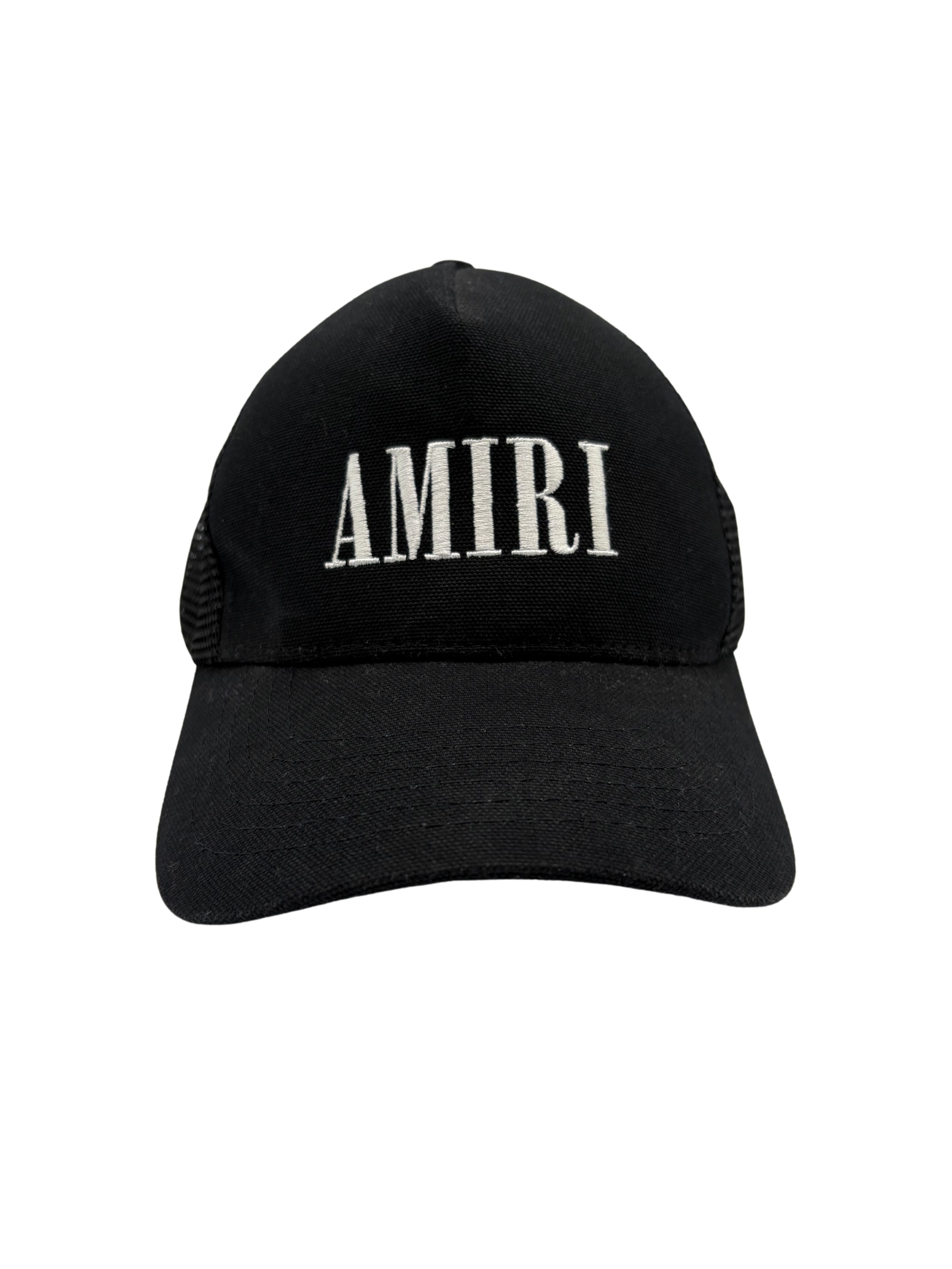 Amiri Core Logo Trucker Cap - Black Amiri