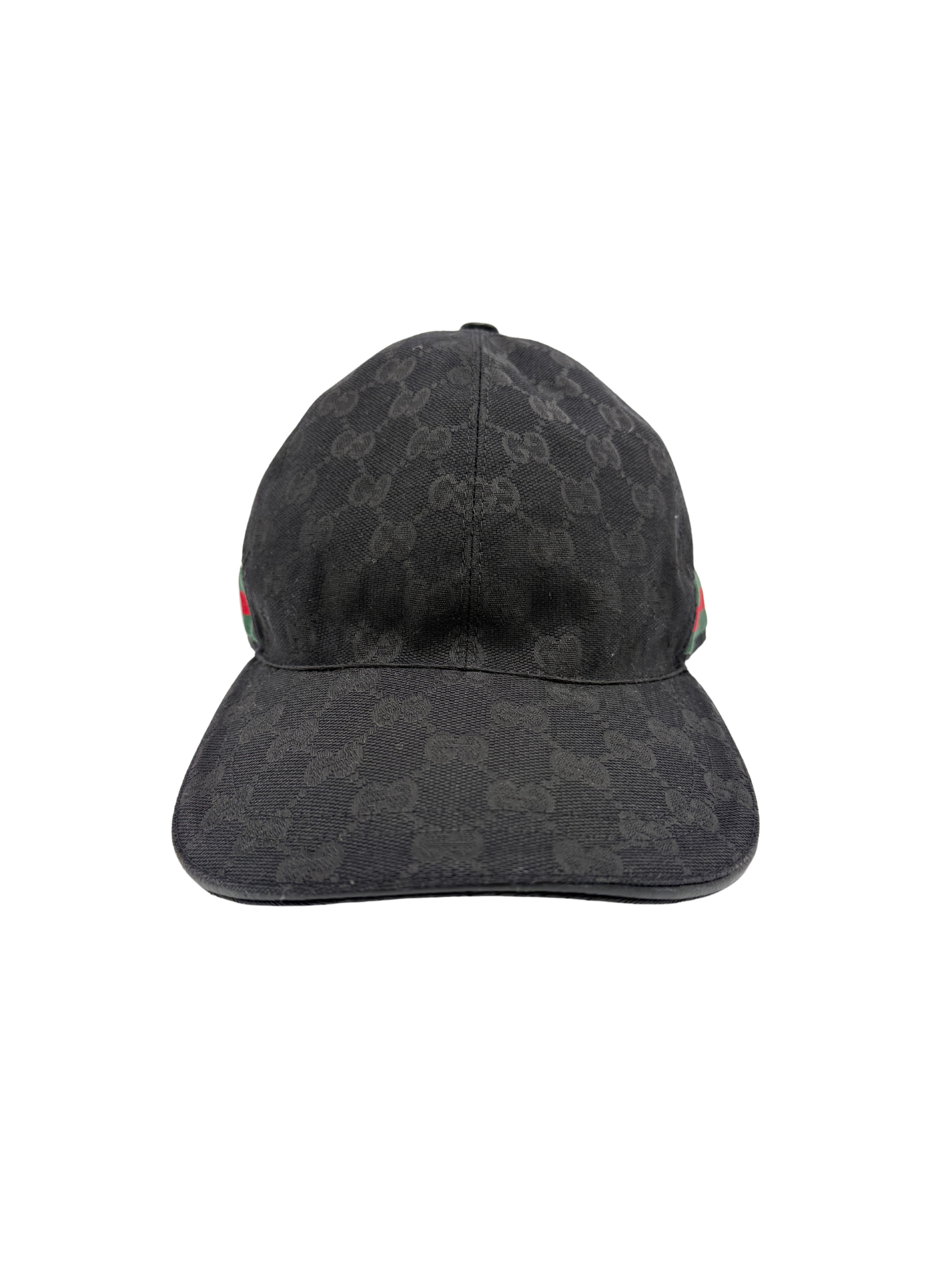 Gucci GG Canvas Baseball Hat - Black Gucci