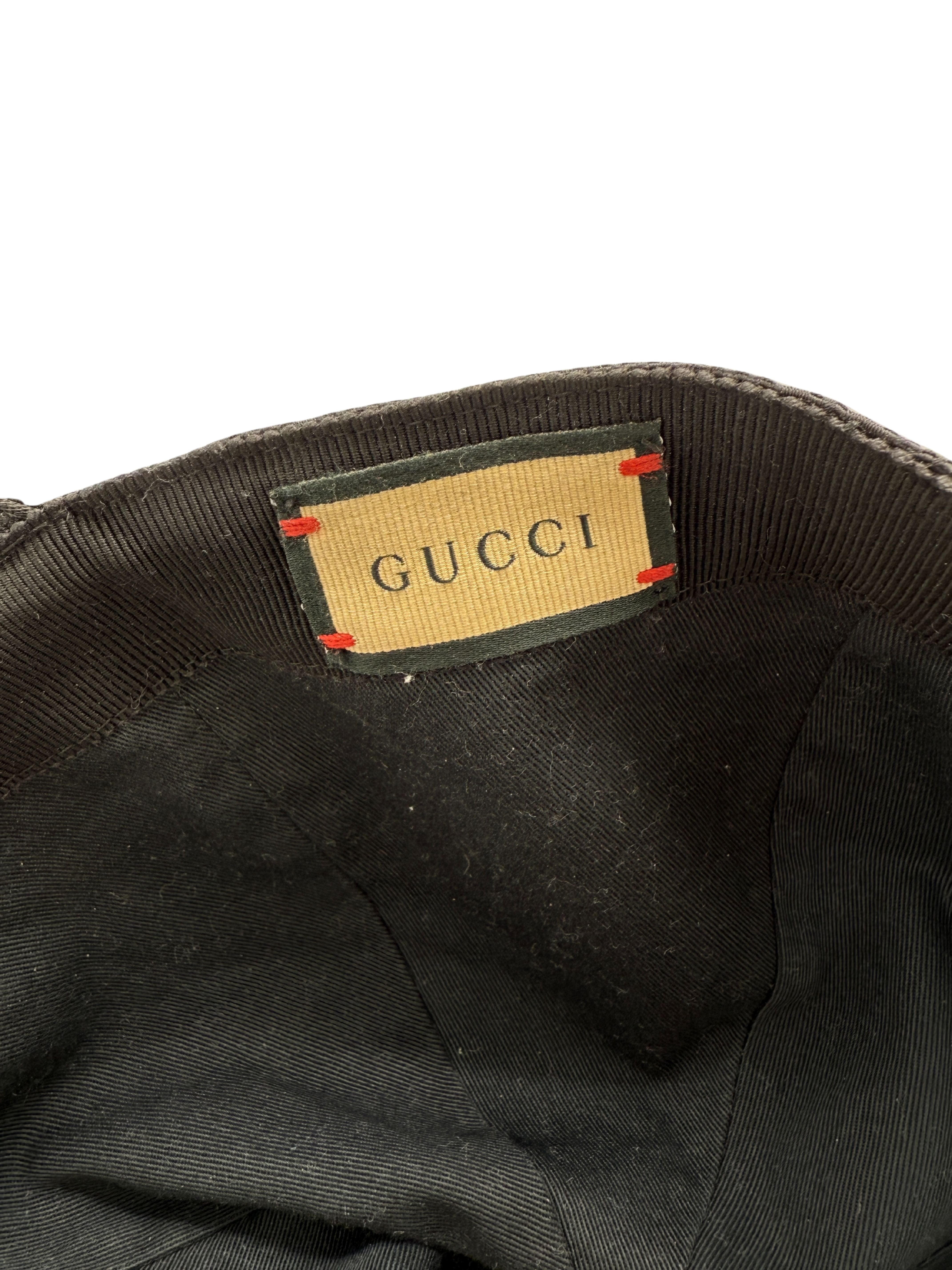 Gucci GG Canvas Baseball Hat - Black Gucci
