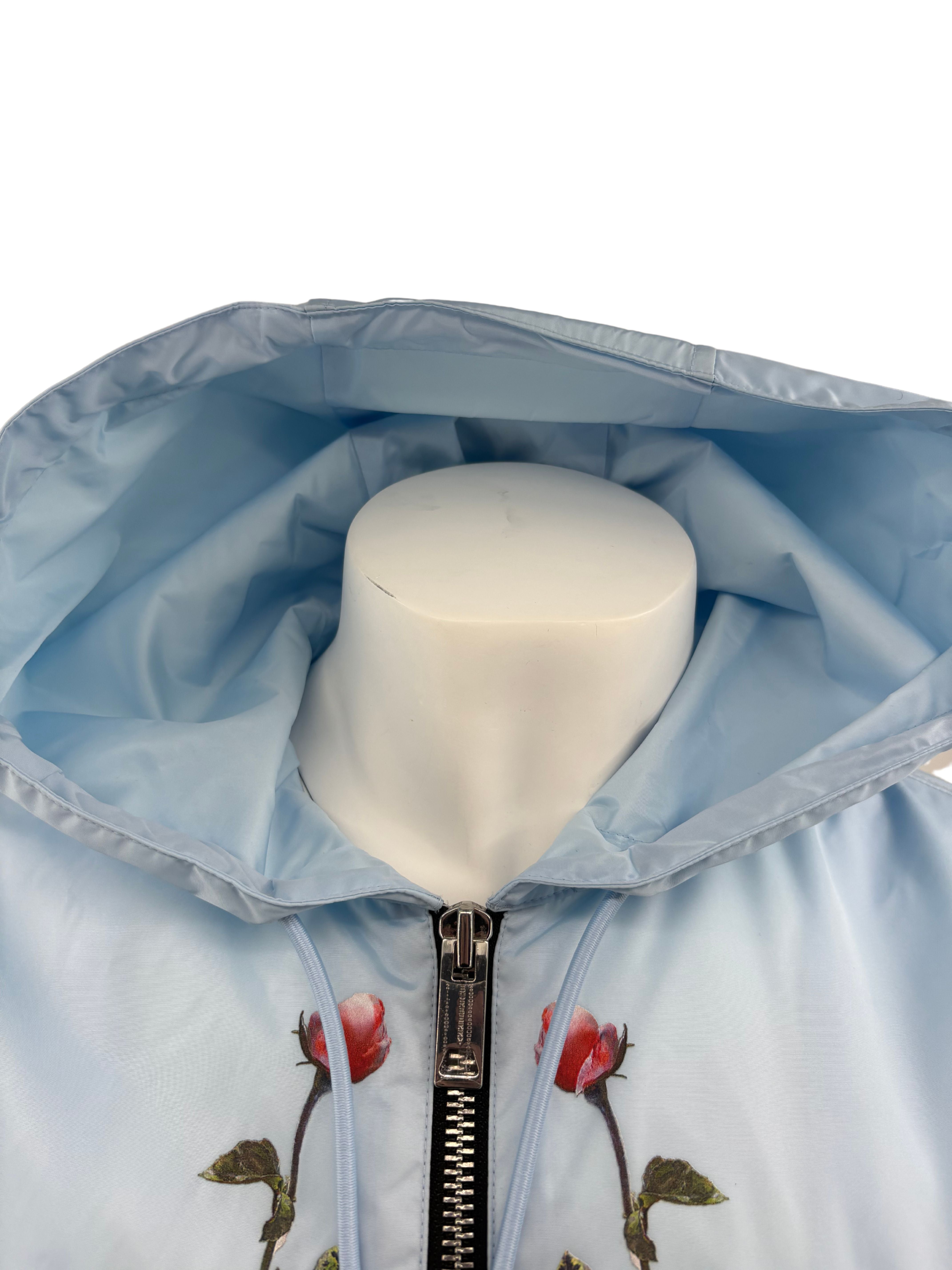 Burberry English Rose Taffeta Jacket - Baby Blue (Unused) Burberry