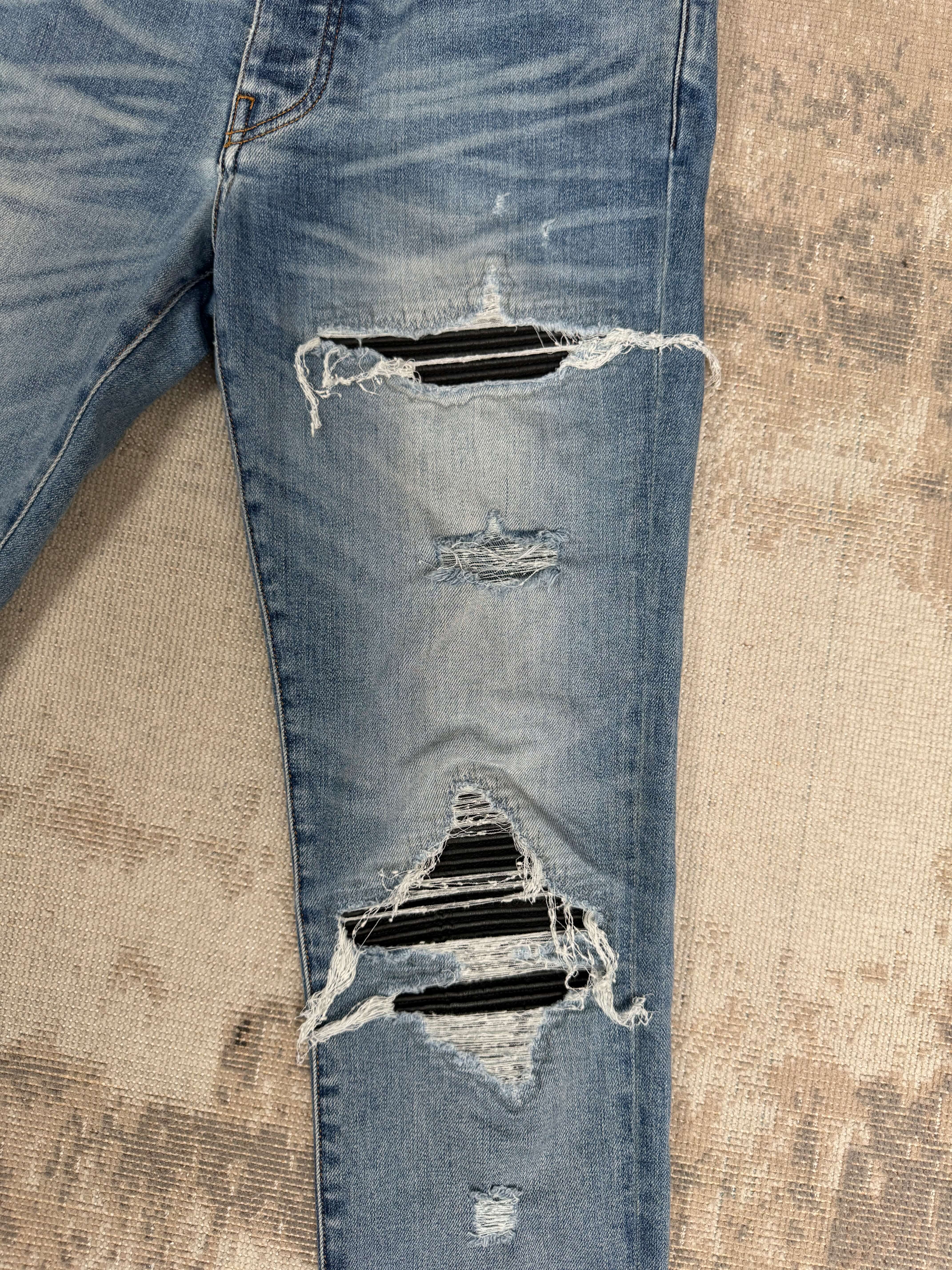 Amiri MX1 Jeans - Light Blue Denim Amiri
