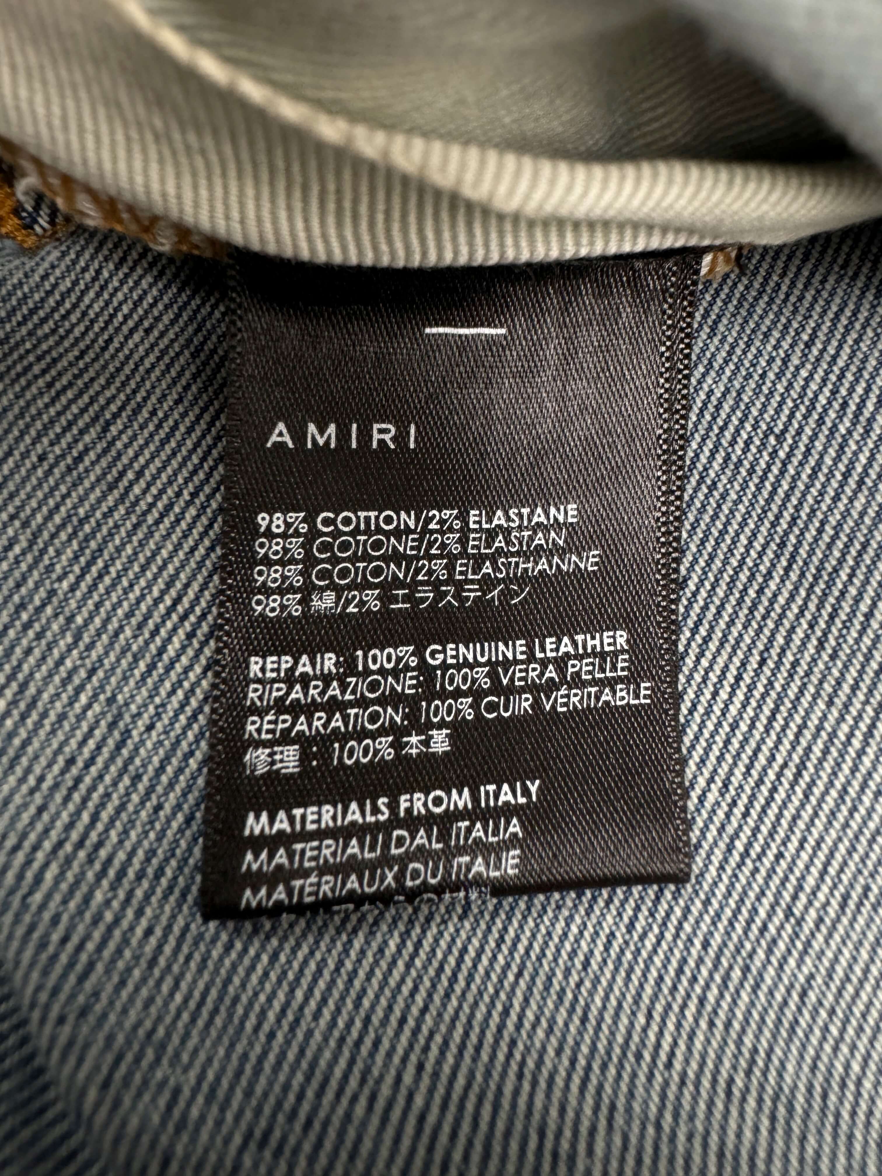 Amiri MX1 Jeans - Light Blue Denim Amiri