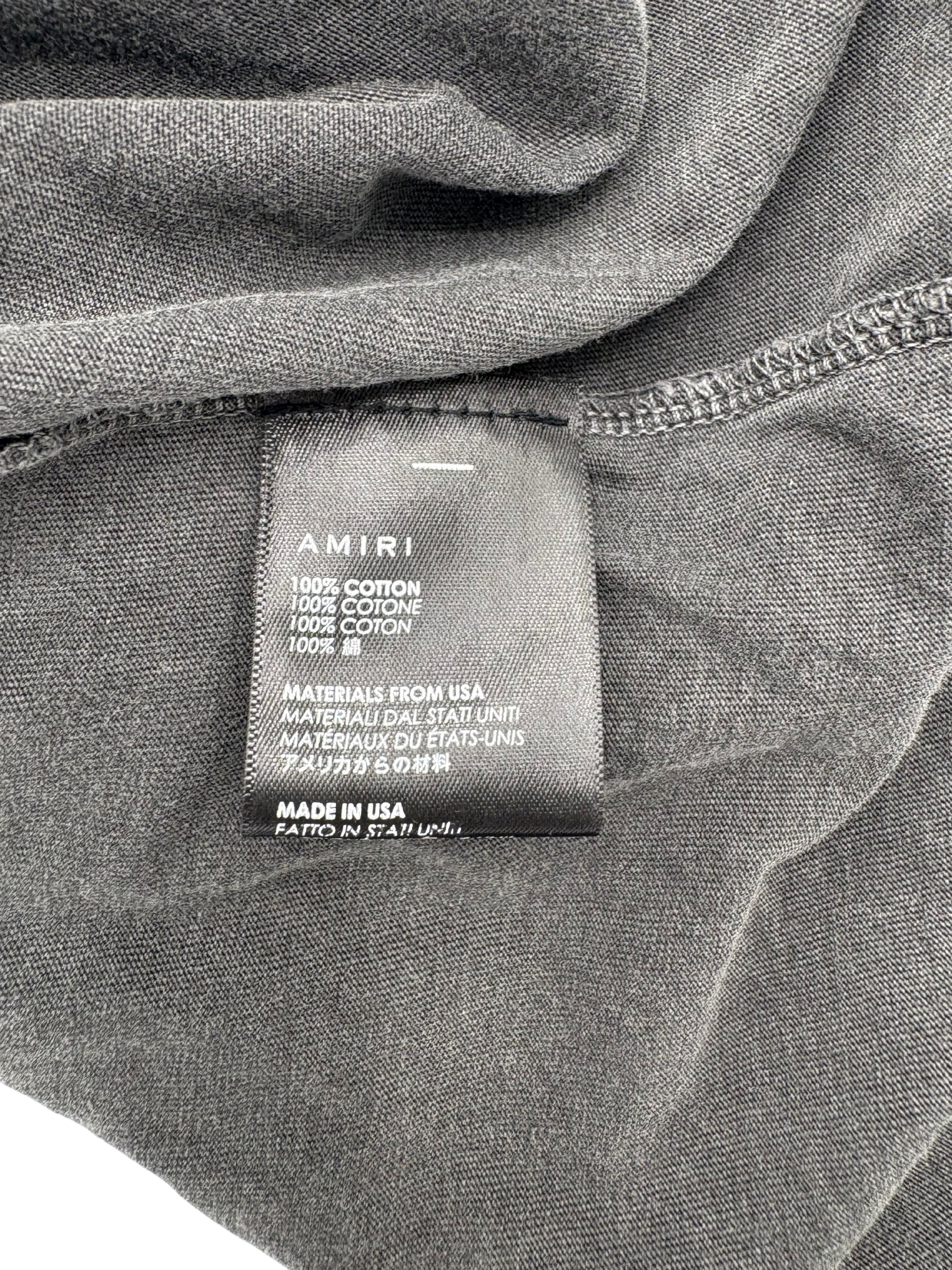 Amiri Core Logo T-Shirt - Grey Amiri