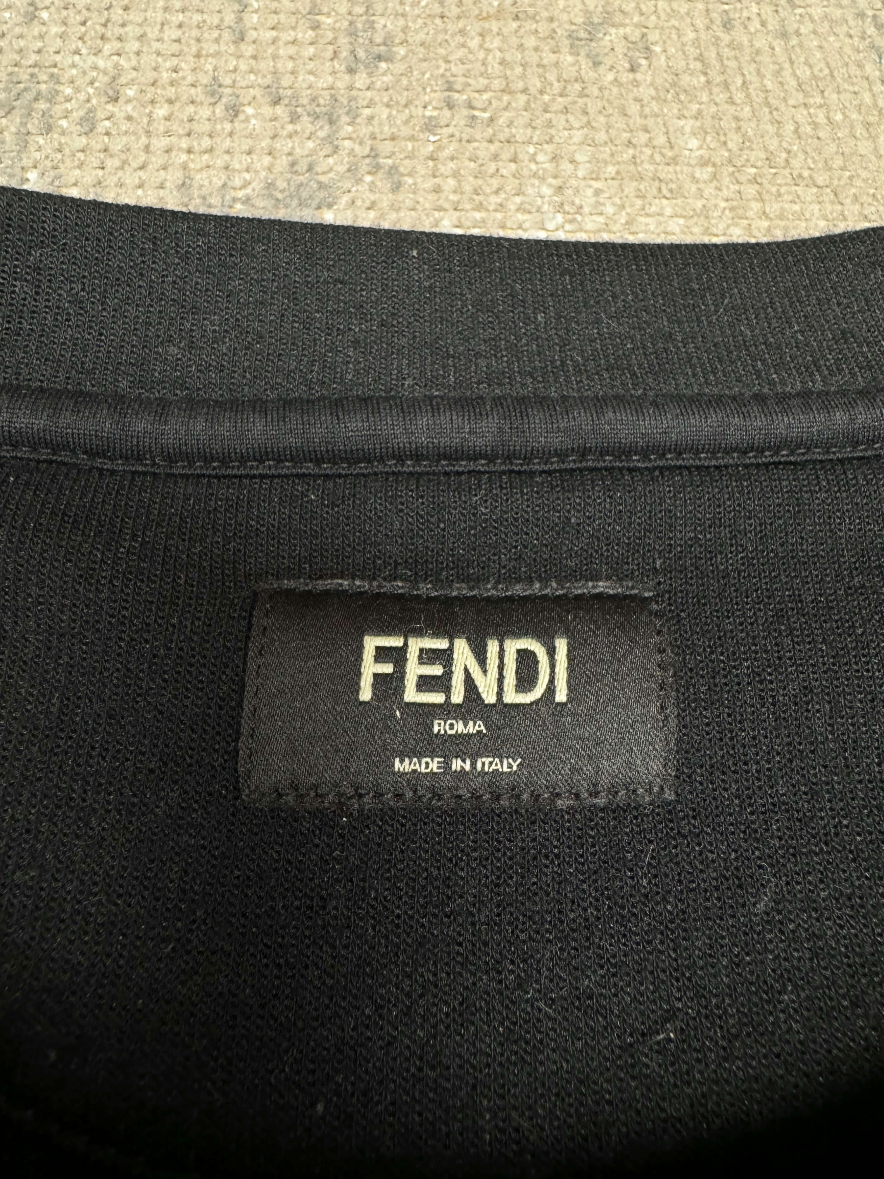 Fendi Classic Eyes Sweatshirt - Black Fendi