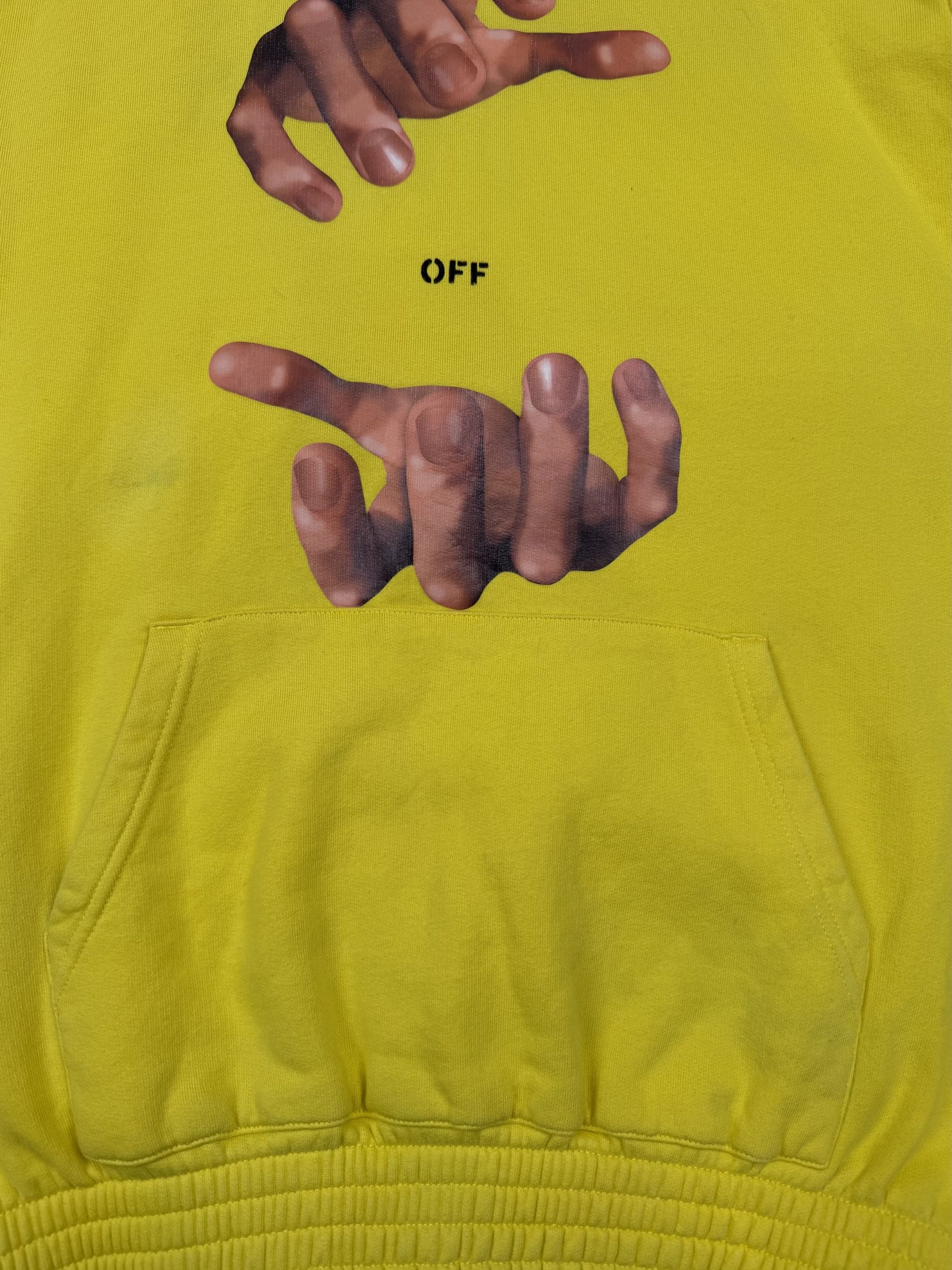 Off-White Hands Graphic Hoodie Off-White