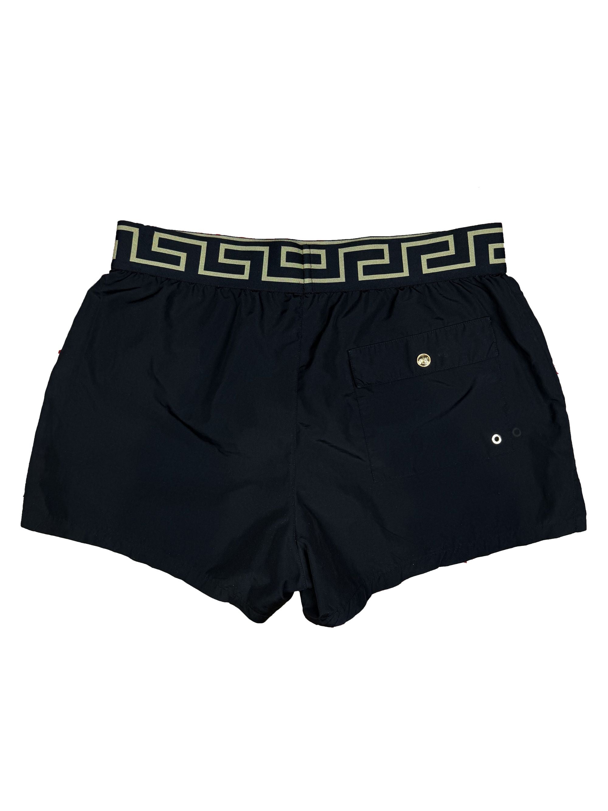 Versace Icon Swim Shorts - Black Versace