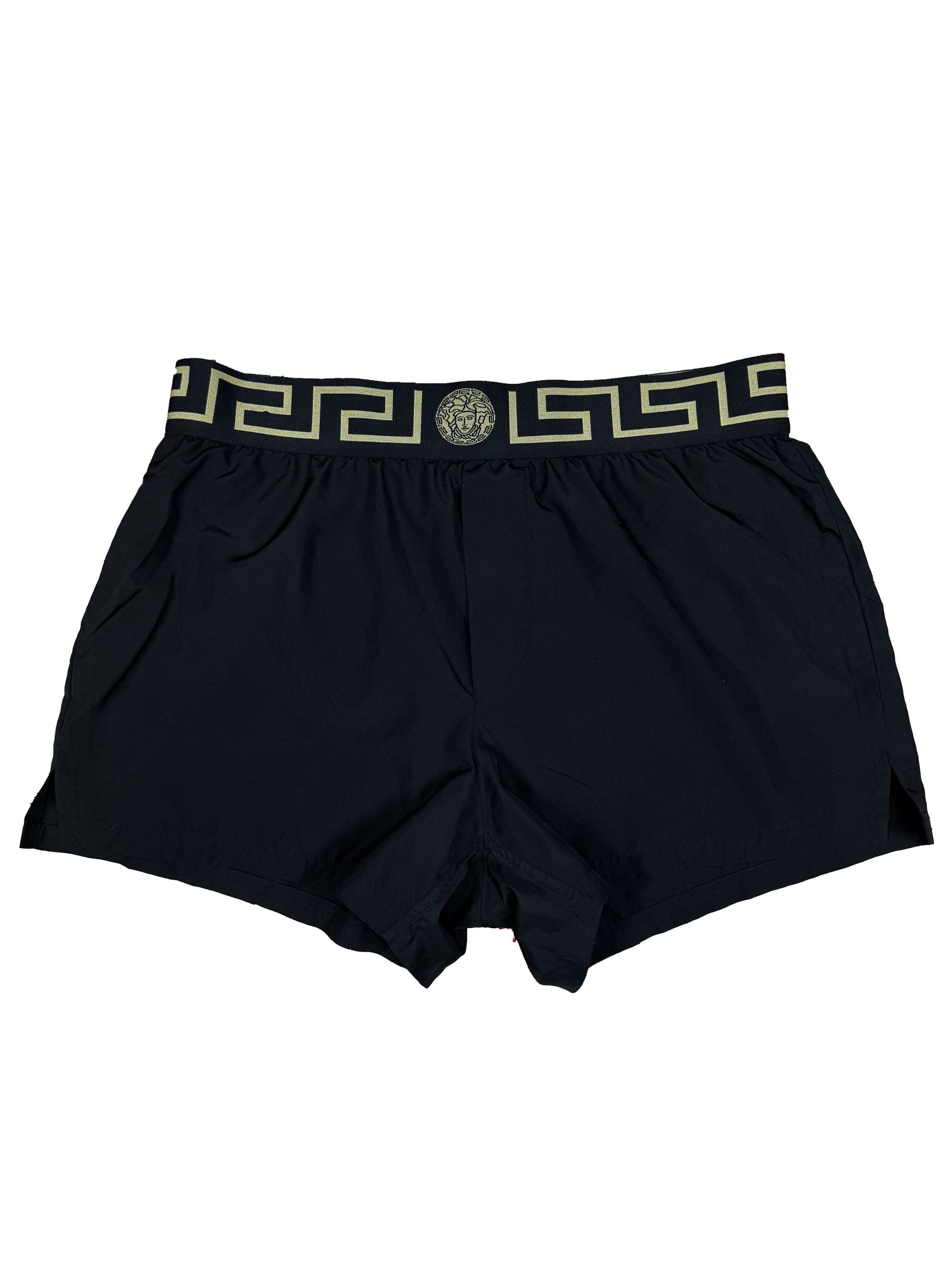 Versace Icon Swim Shorts - Black Versace