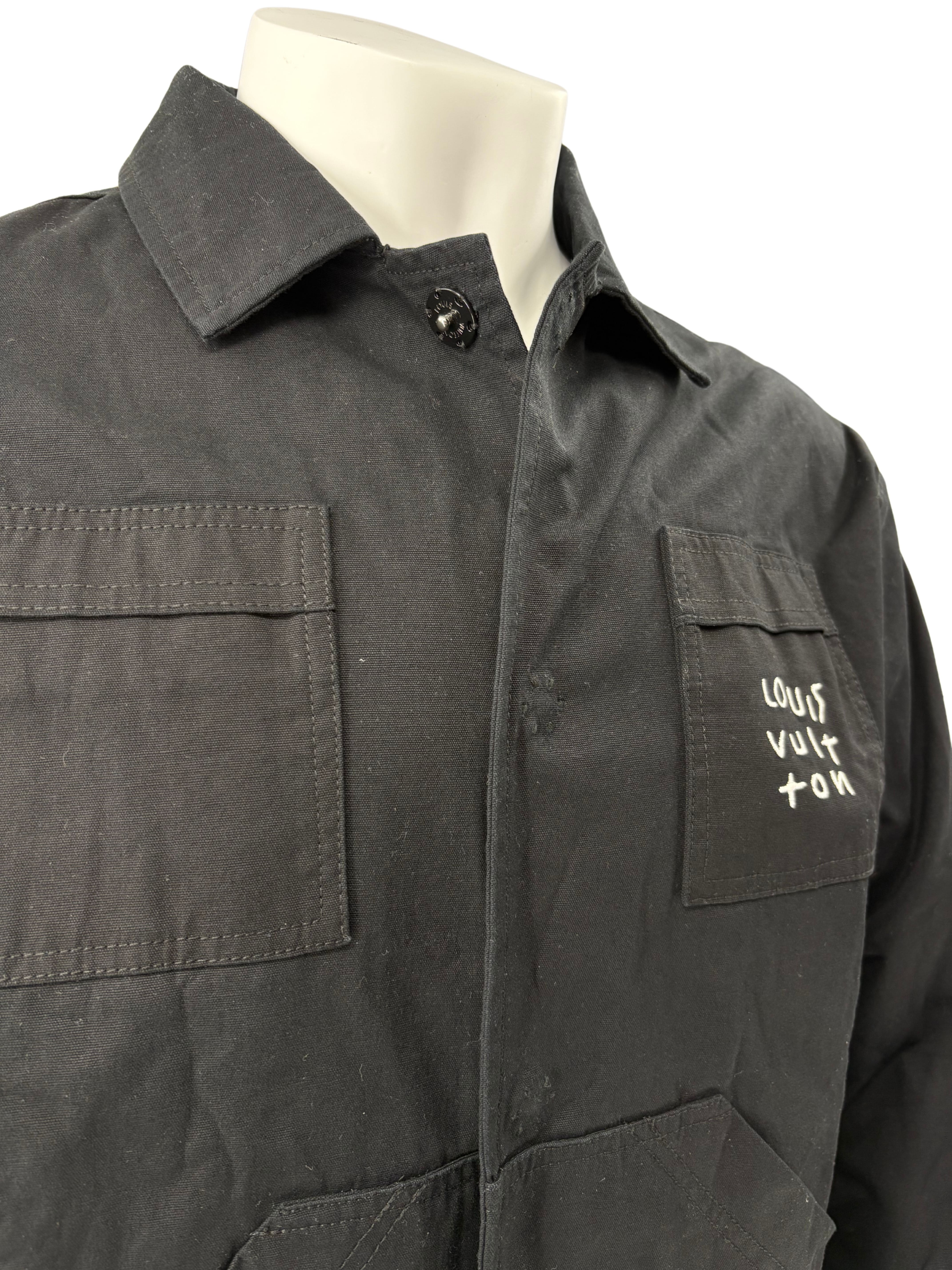 Louis Vuitton Scatter Logo Jacket - Black