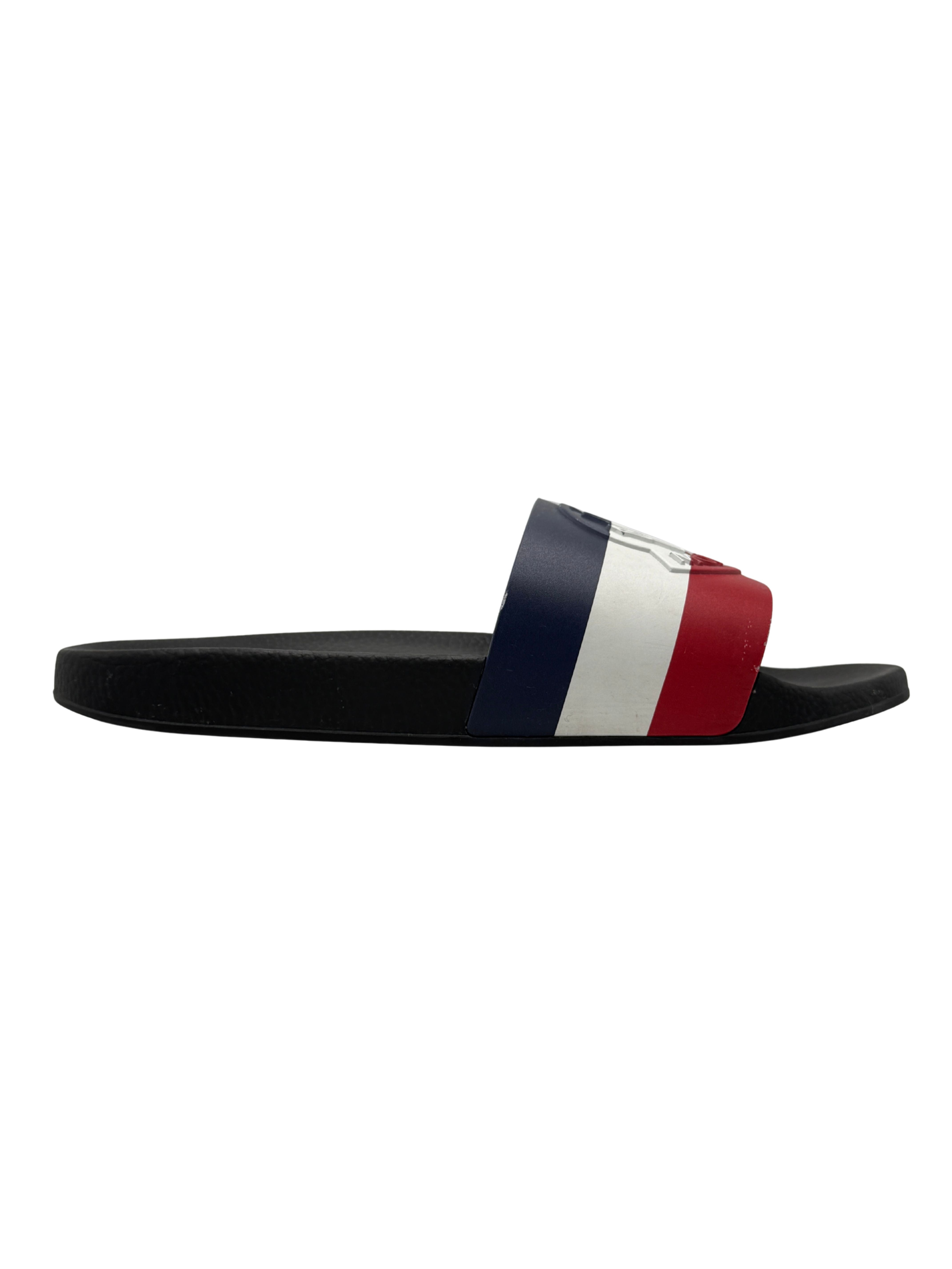 Moncler Basile Slides - Black