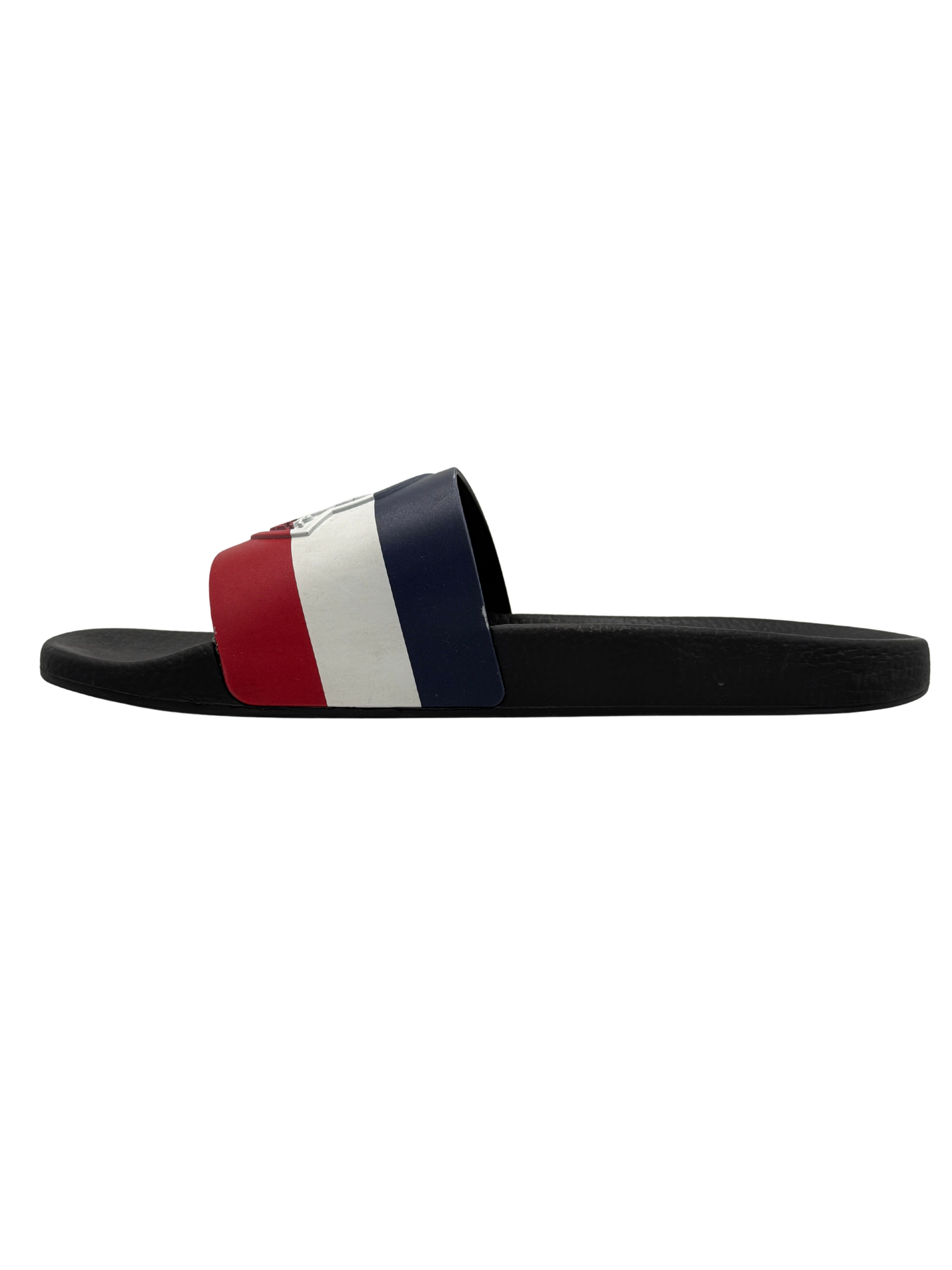 Moncler Basile Slides - Black