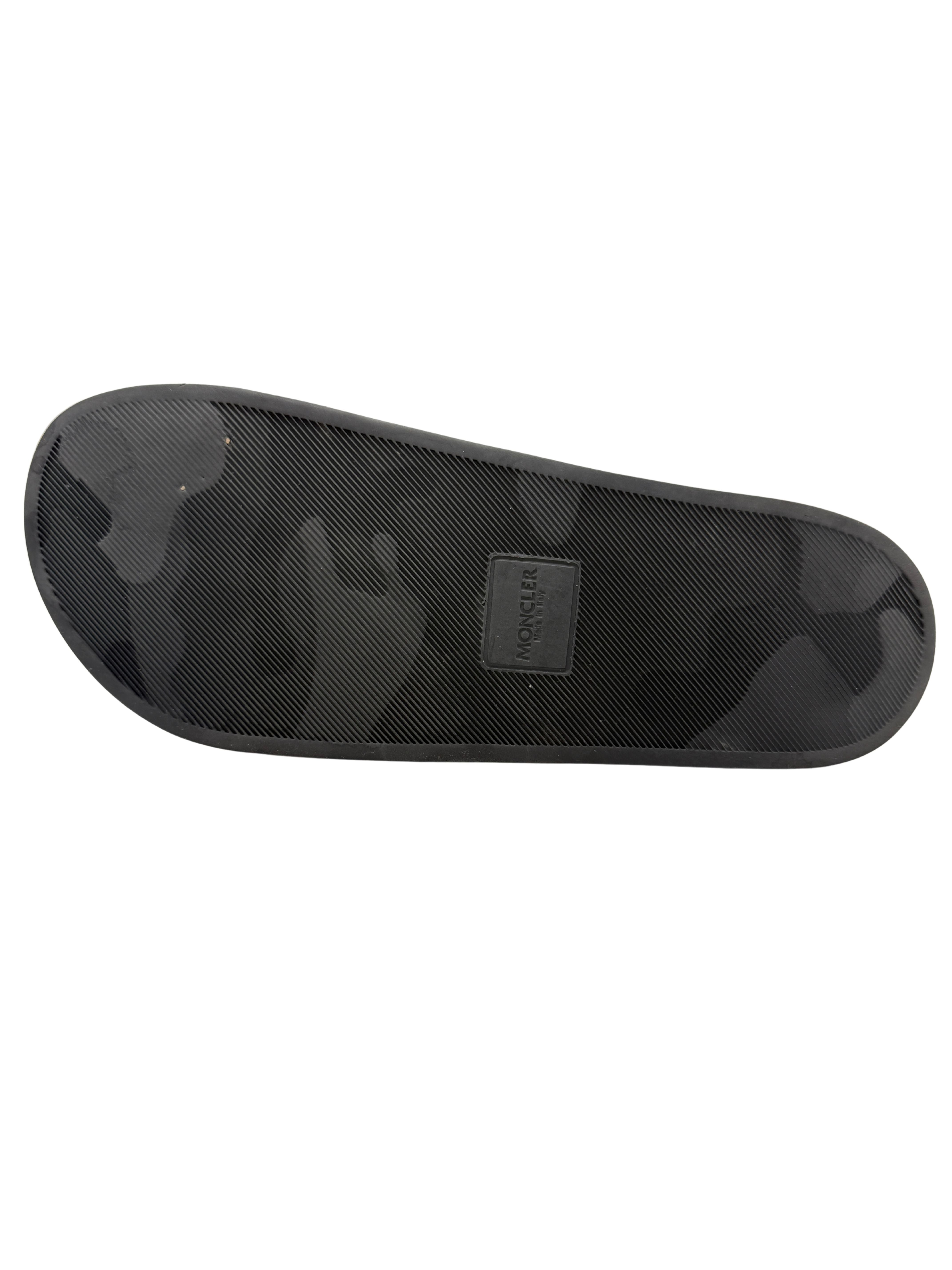 Moncler Basile Slides - Black