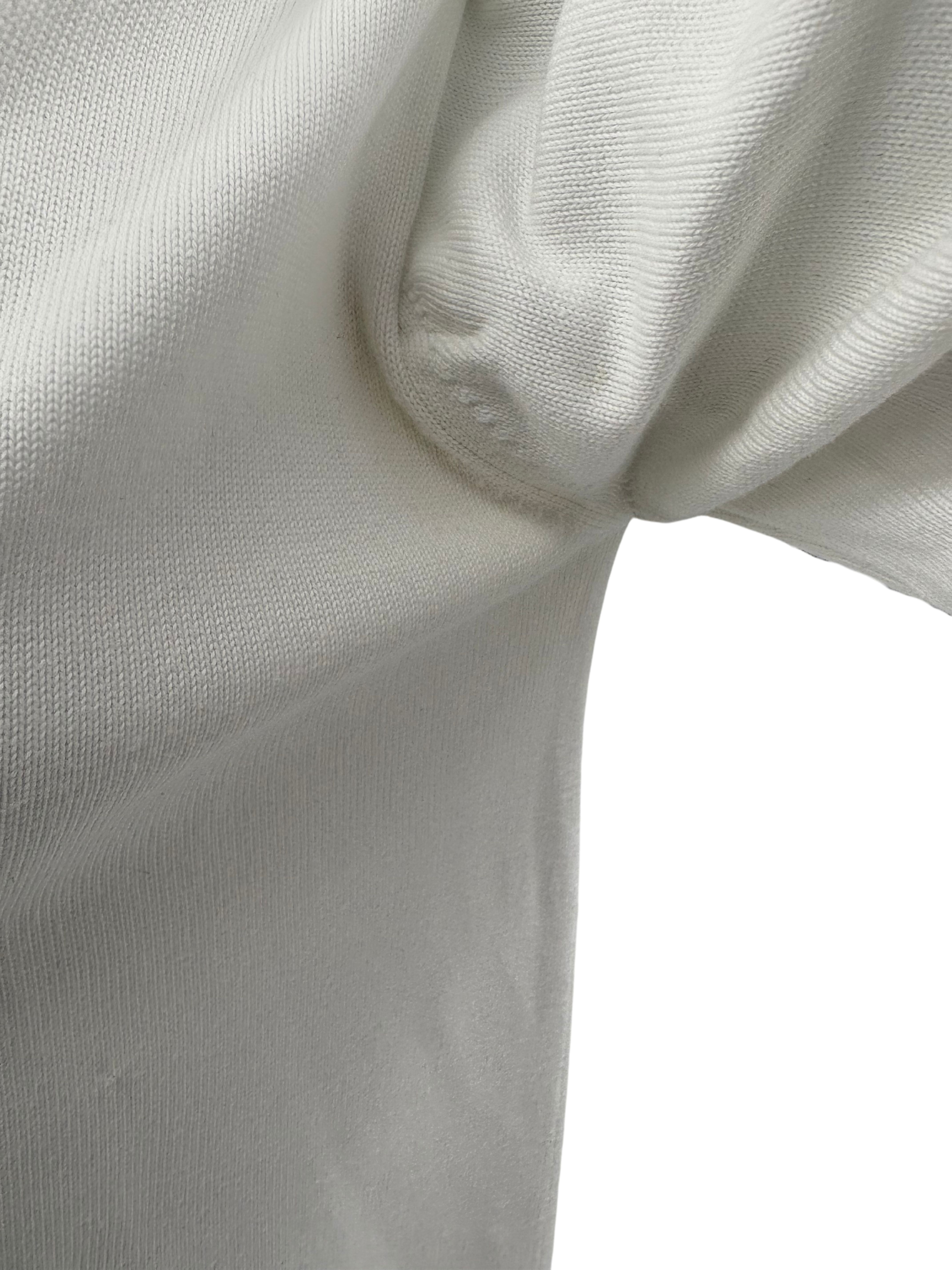 Louis Vuitton Graphic Short-Sleeved Knitwear - White