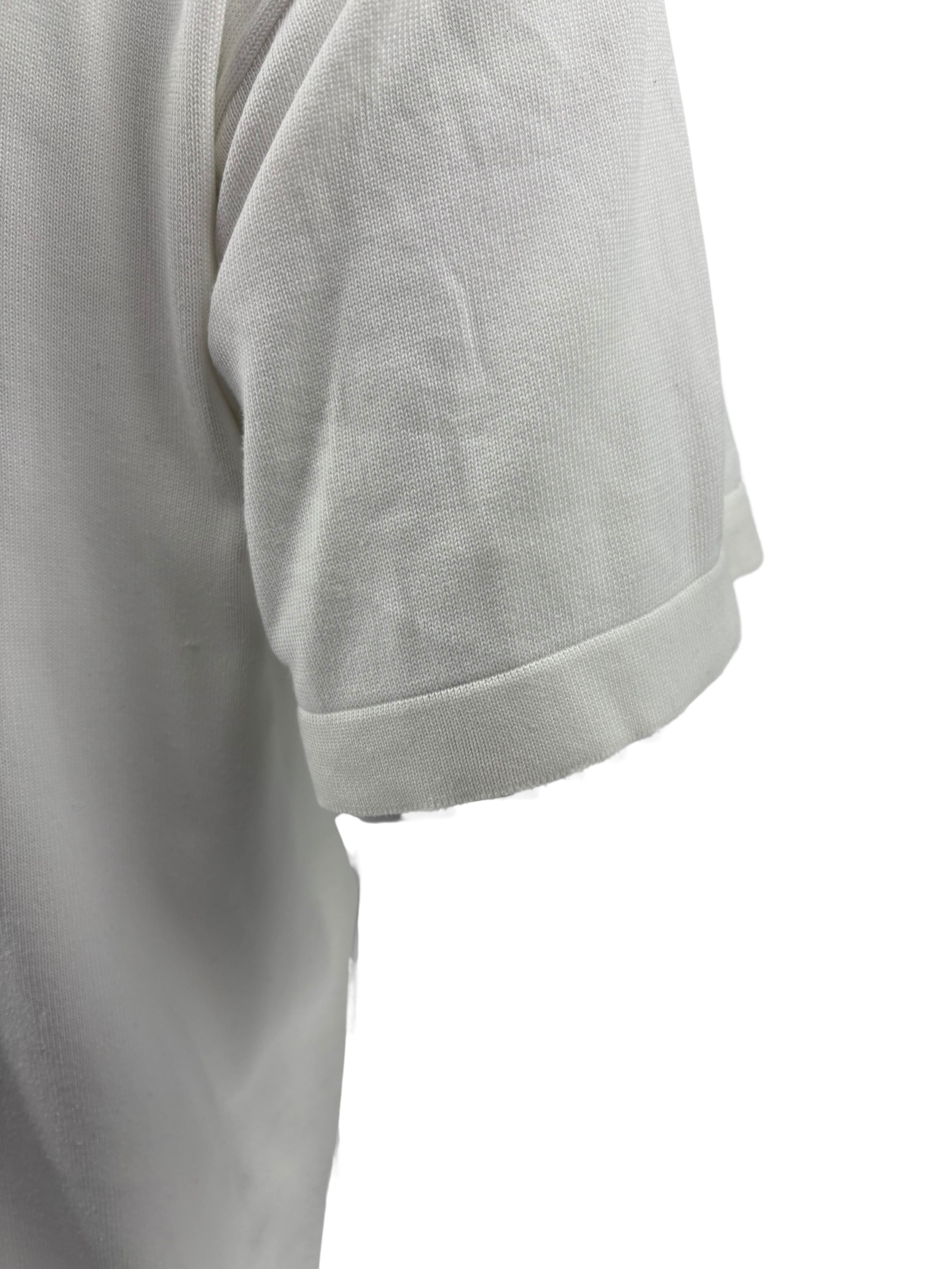 Louis Vuitton Graphic Short-Sleeved Knitwear - White