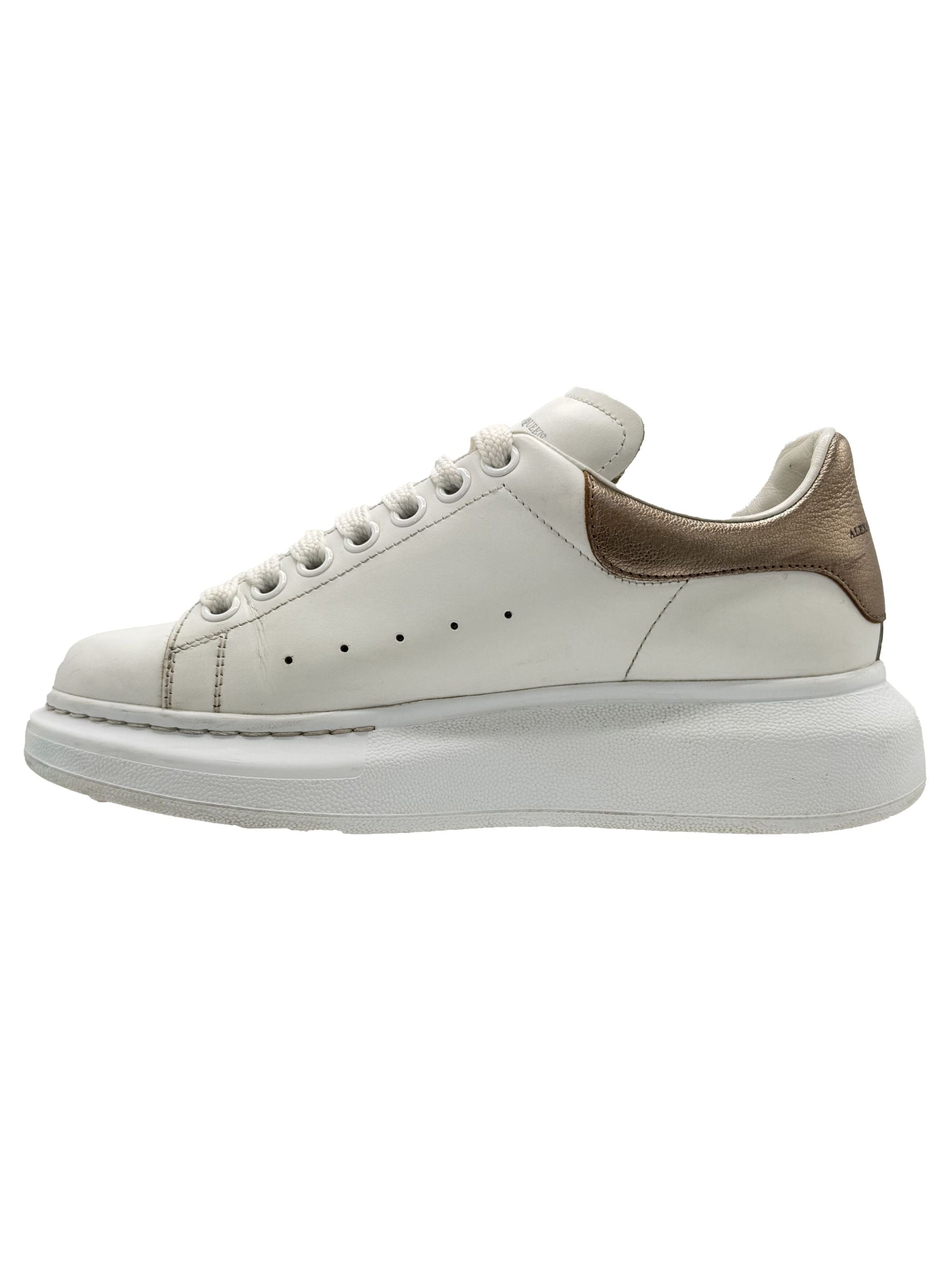 Alexander McQueen Oversized Sneakers - Rose Gold Alexander McQueen