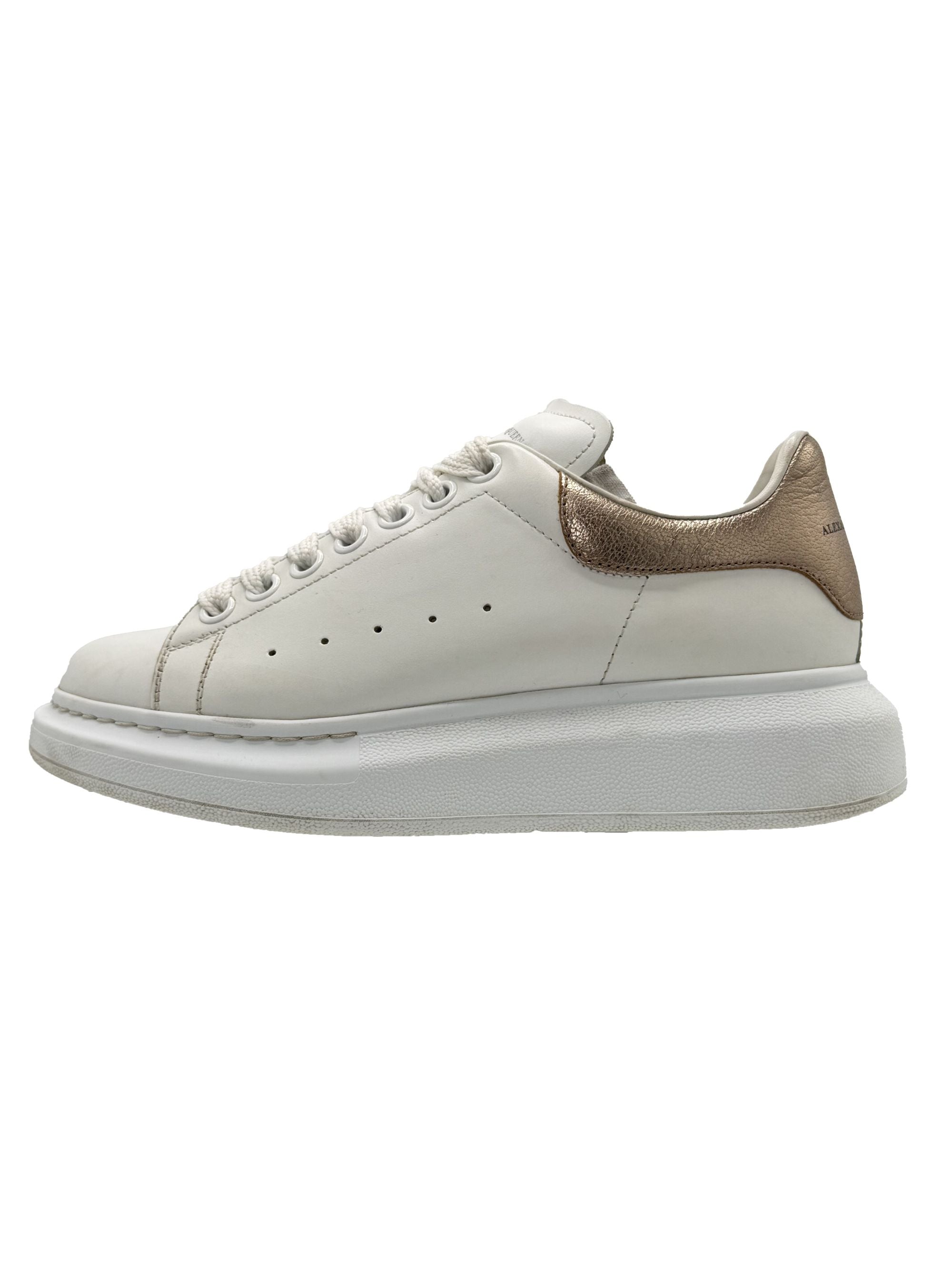Alexander McQueen Oversized Sneakers - Rose Gold Alexander McQueen