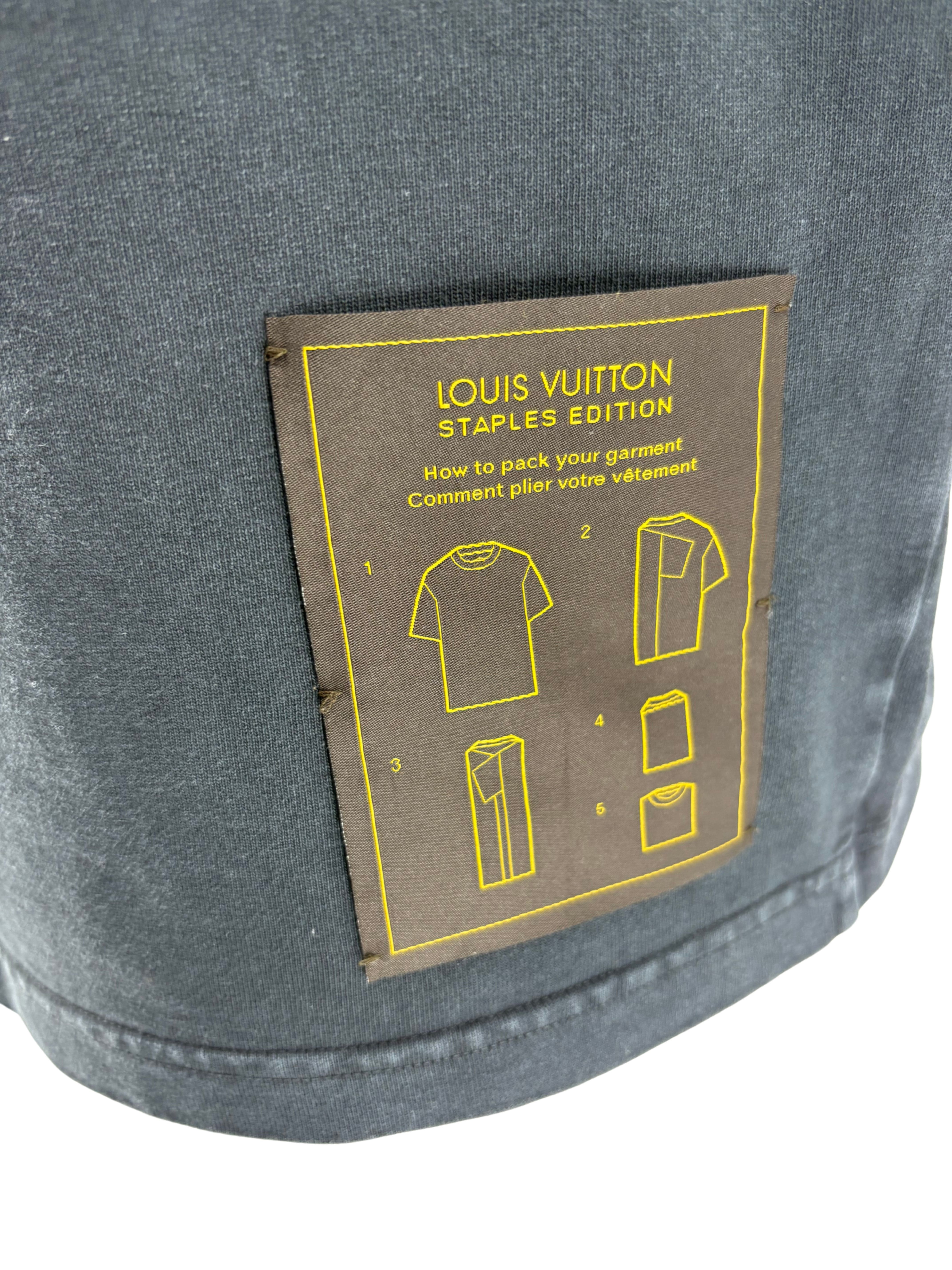 Louis Vuitton Inside-Out T-Shirt- Dark Grey Louis Vuitton