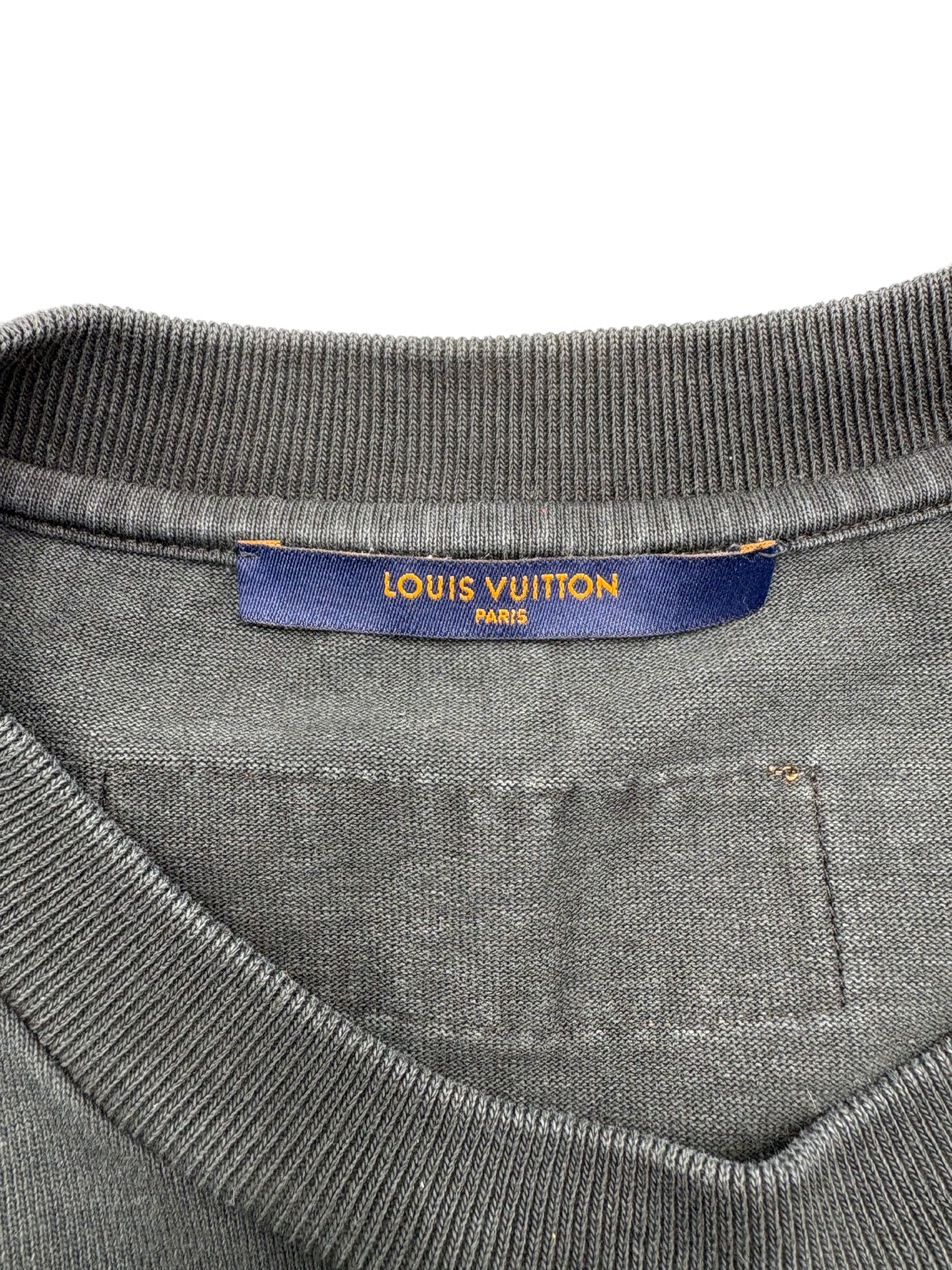 Louis Vuitton Inside-Out T-Shirt- Dark Grey Louis Vuitton