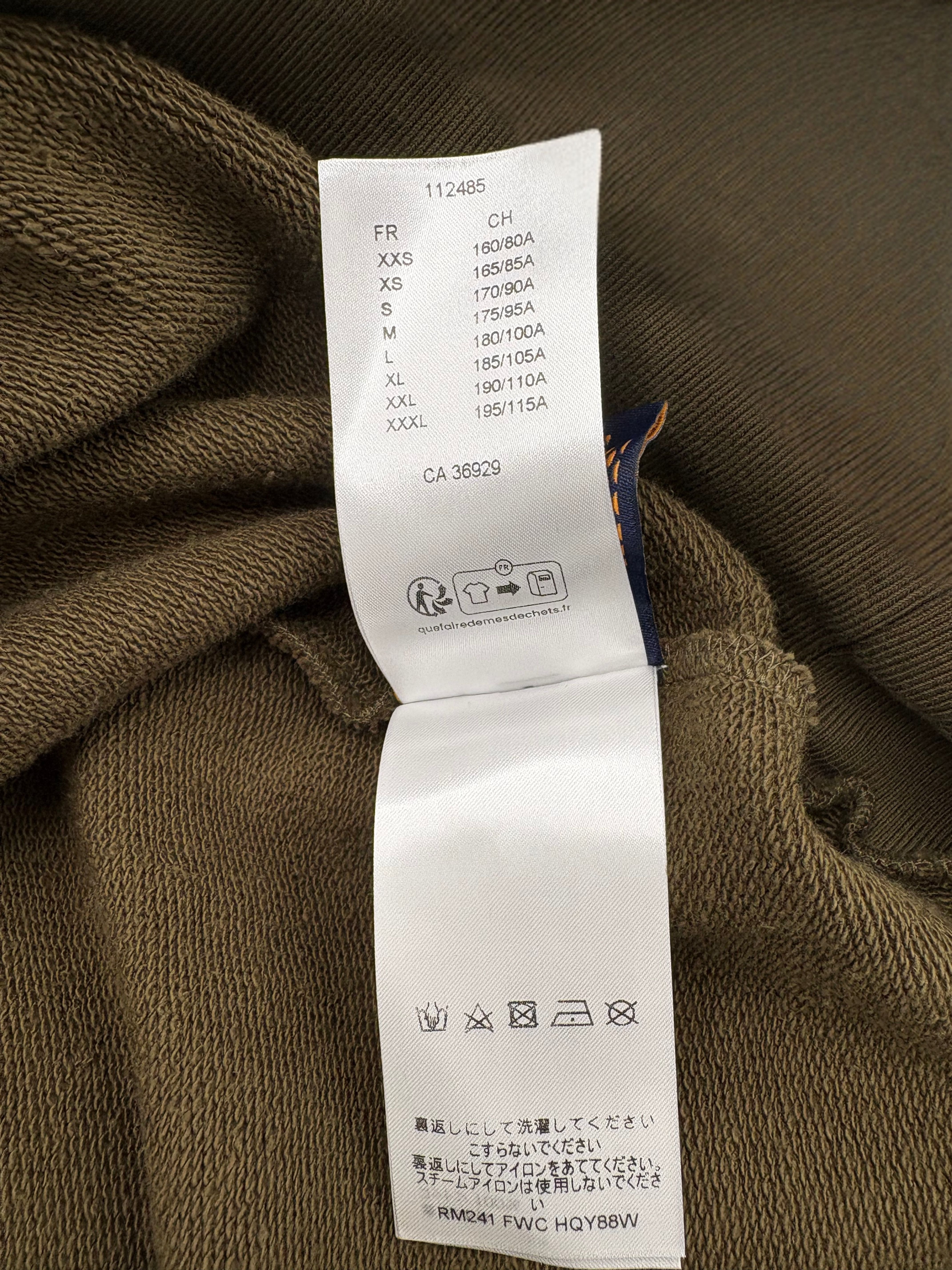Louis Vuitton Lovers Signature Crewneck - Khaki (Unused) Louis Vuitton