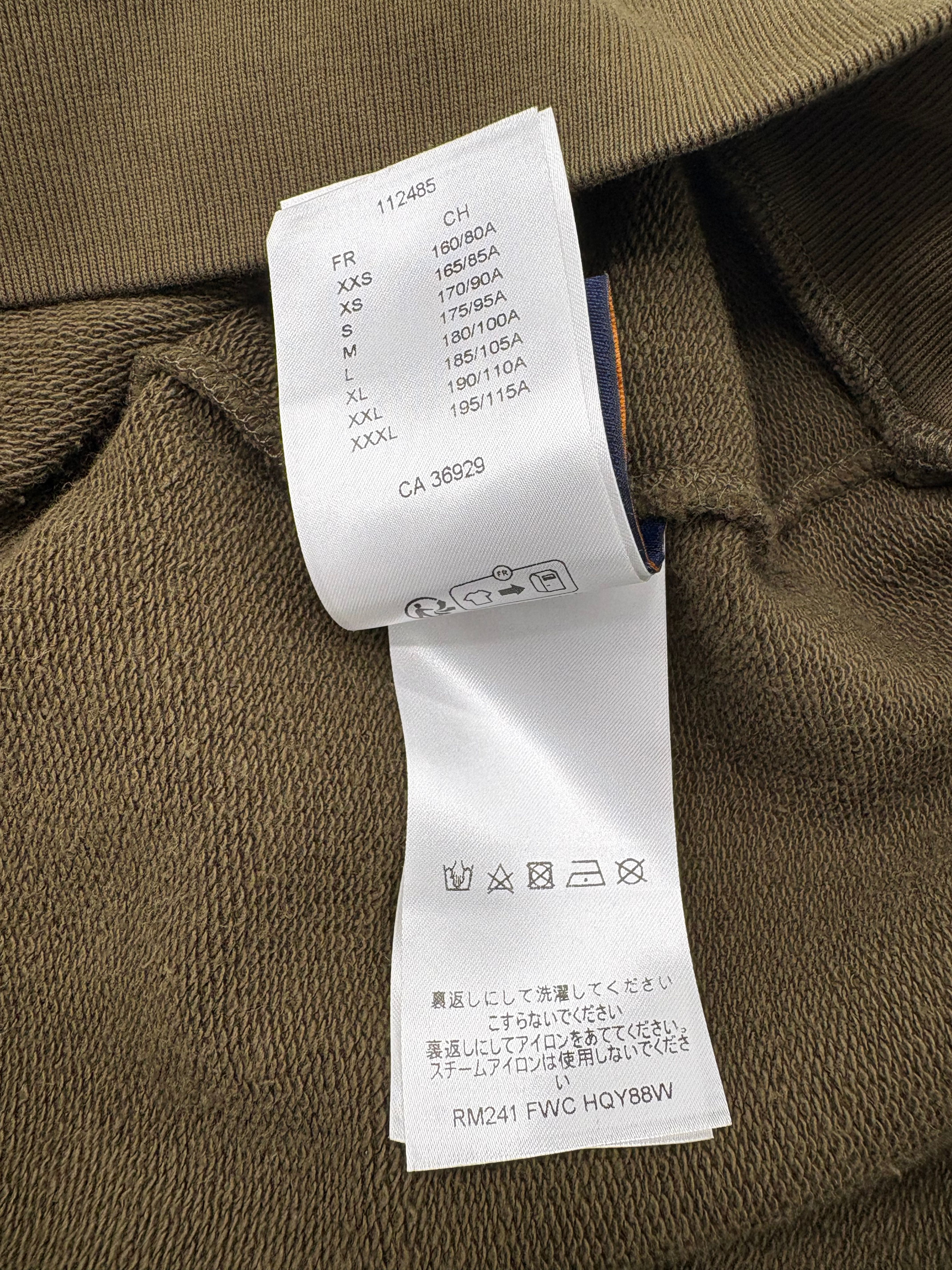 Louis Vuitton Lovers Signature Crewneck - Khaki (Unused) Louis Vuitton