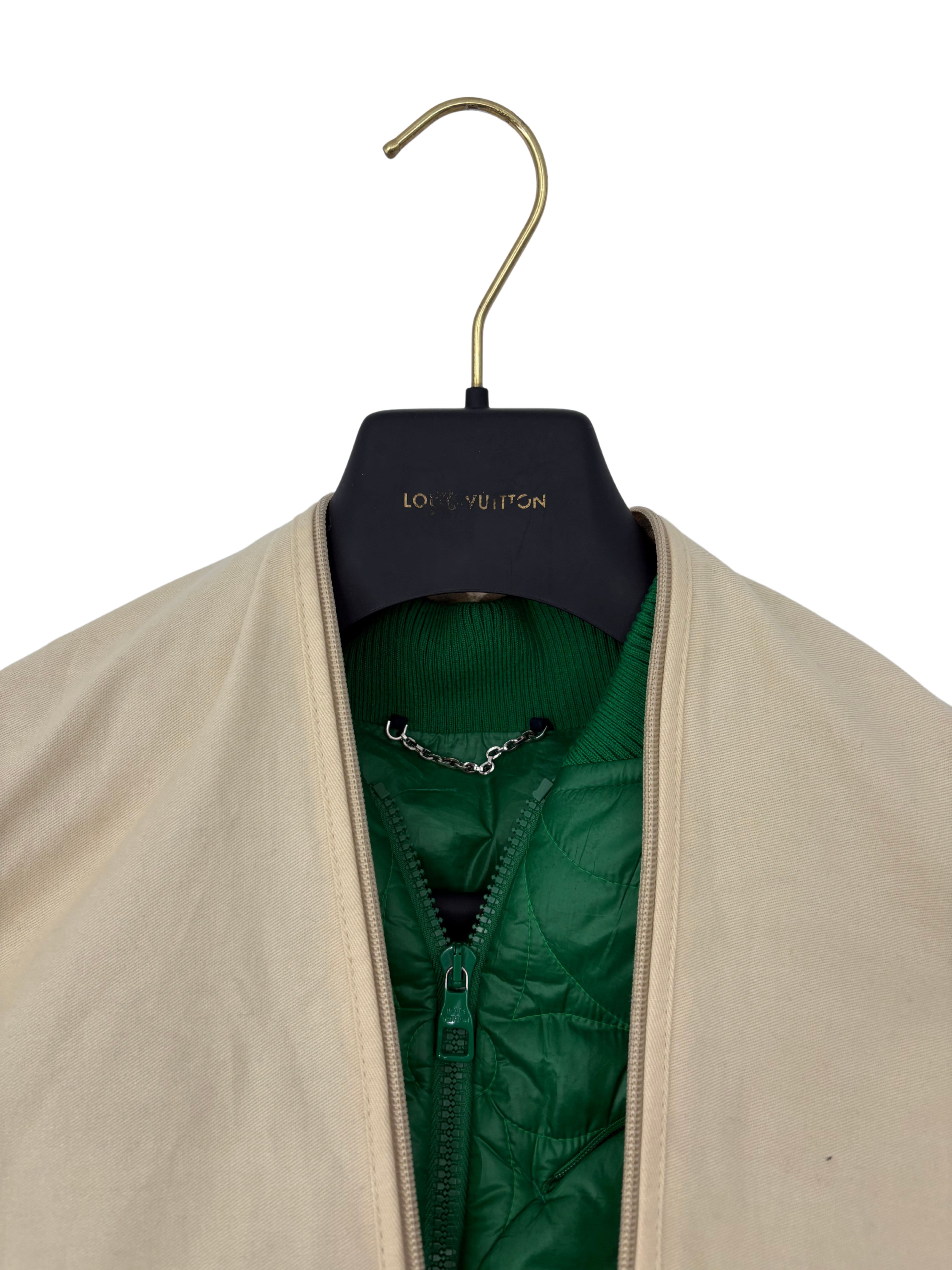 Louis Vuitton Monogram Puffer Jacket - Green