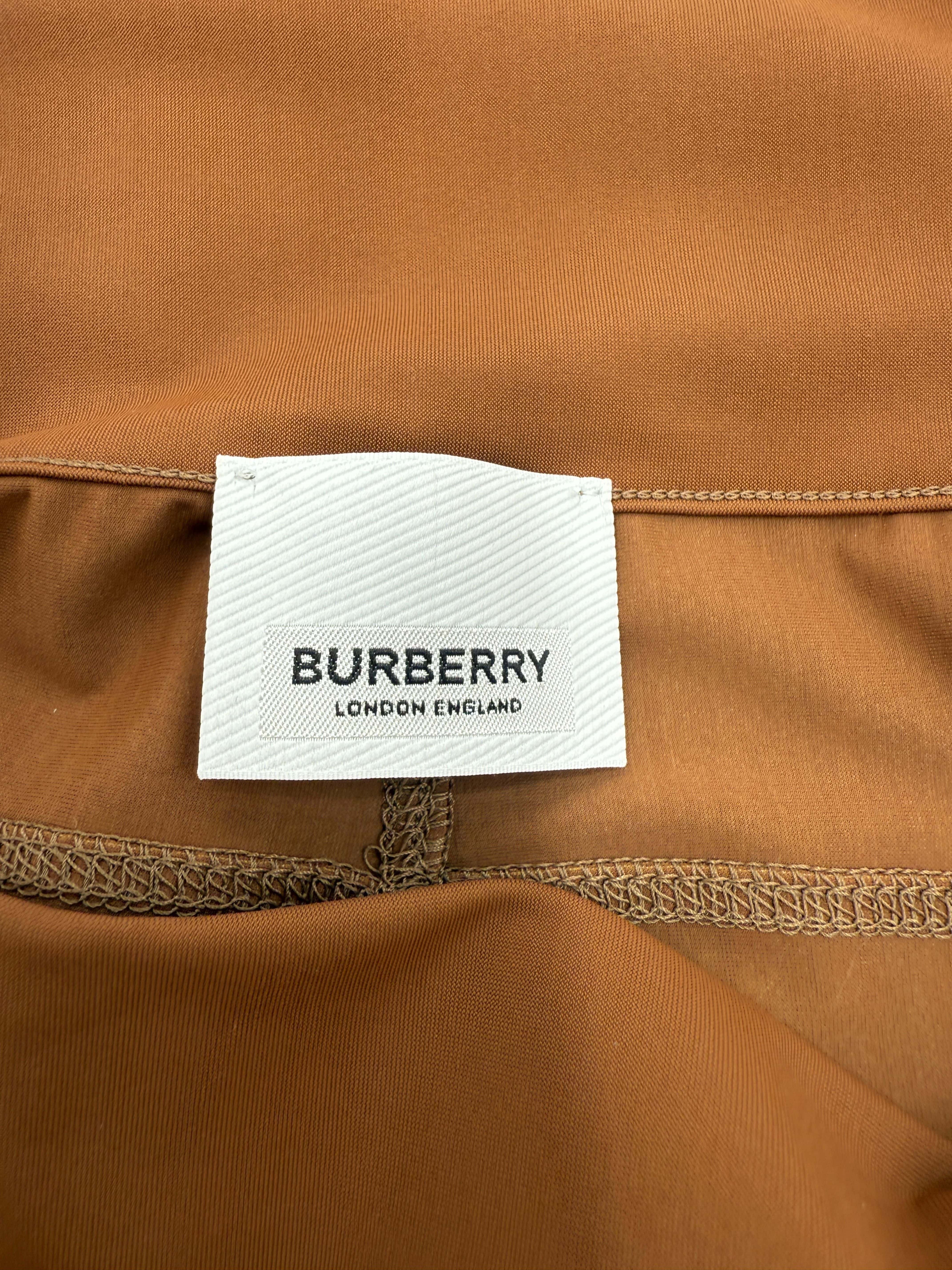 Burberry Check Panel Stretch Jersey Co-ord - Multicolour
