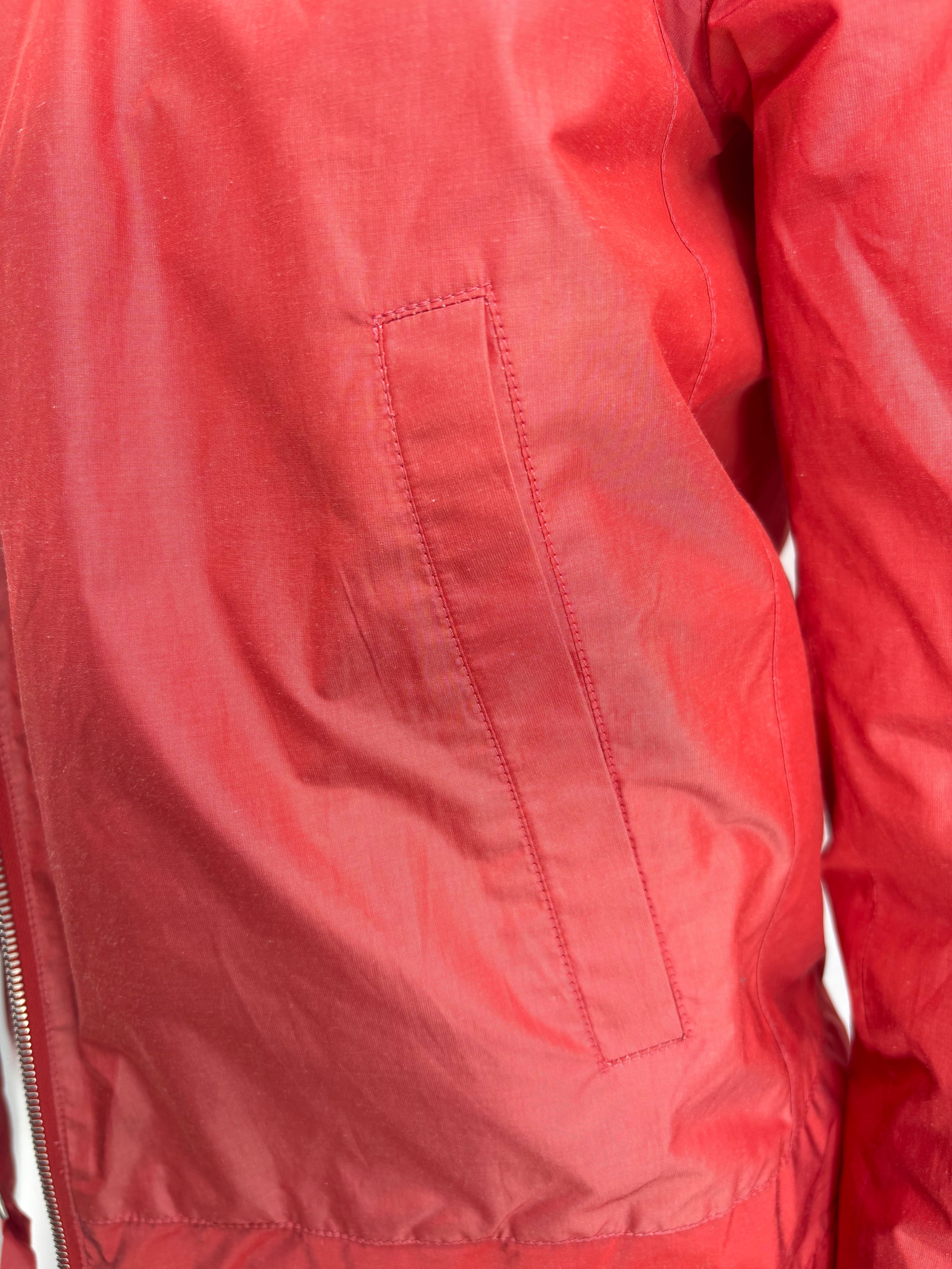 WOMEN'S - Balenciaga Lightweight Bomber Jacket - Red