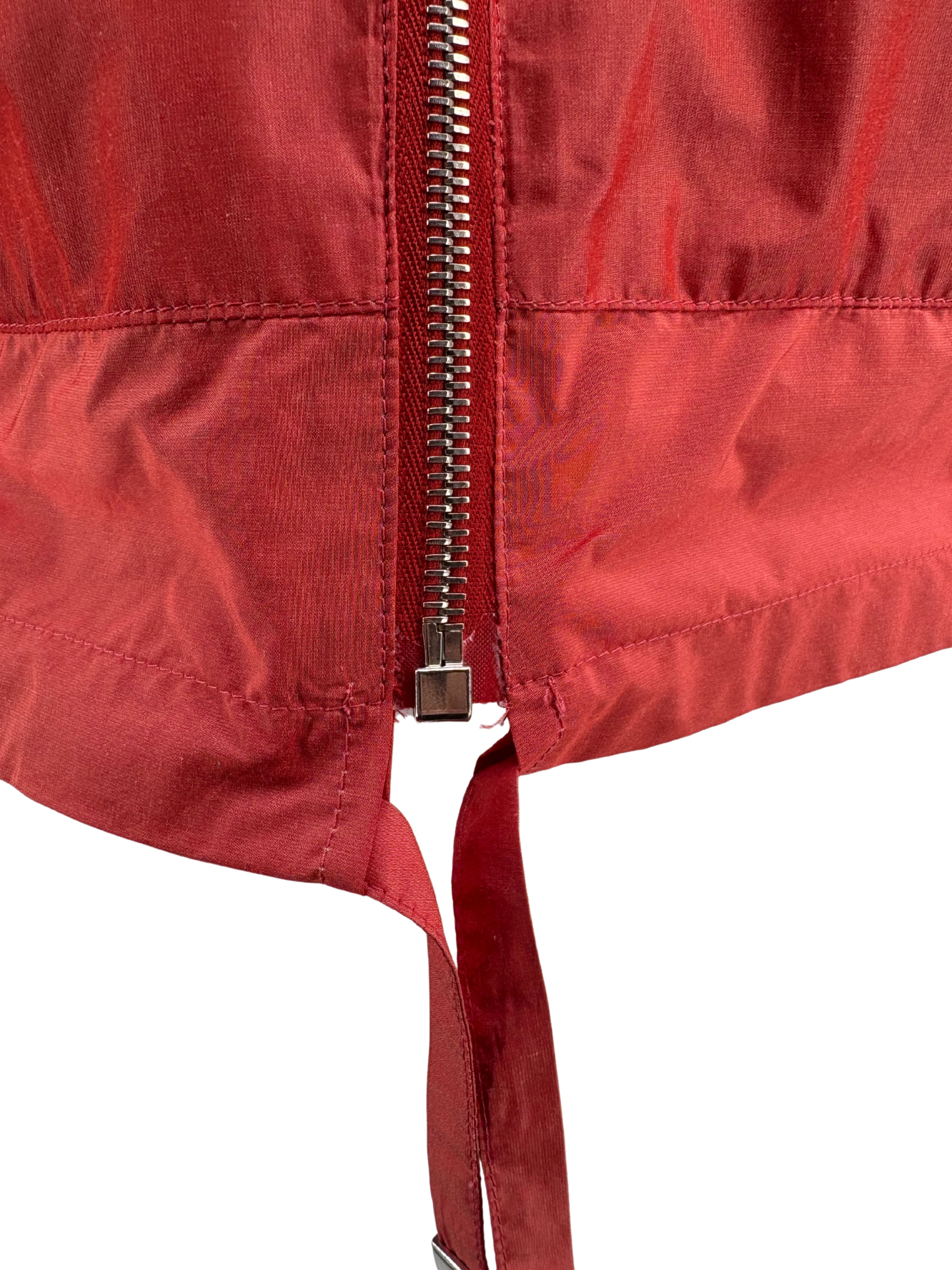 WOMEN'S - Balenciaga Lightweight Bomber Jacket - Red
