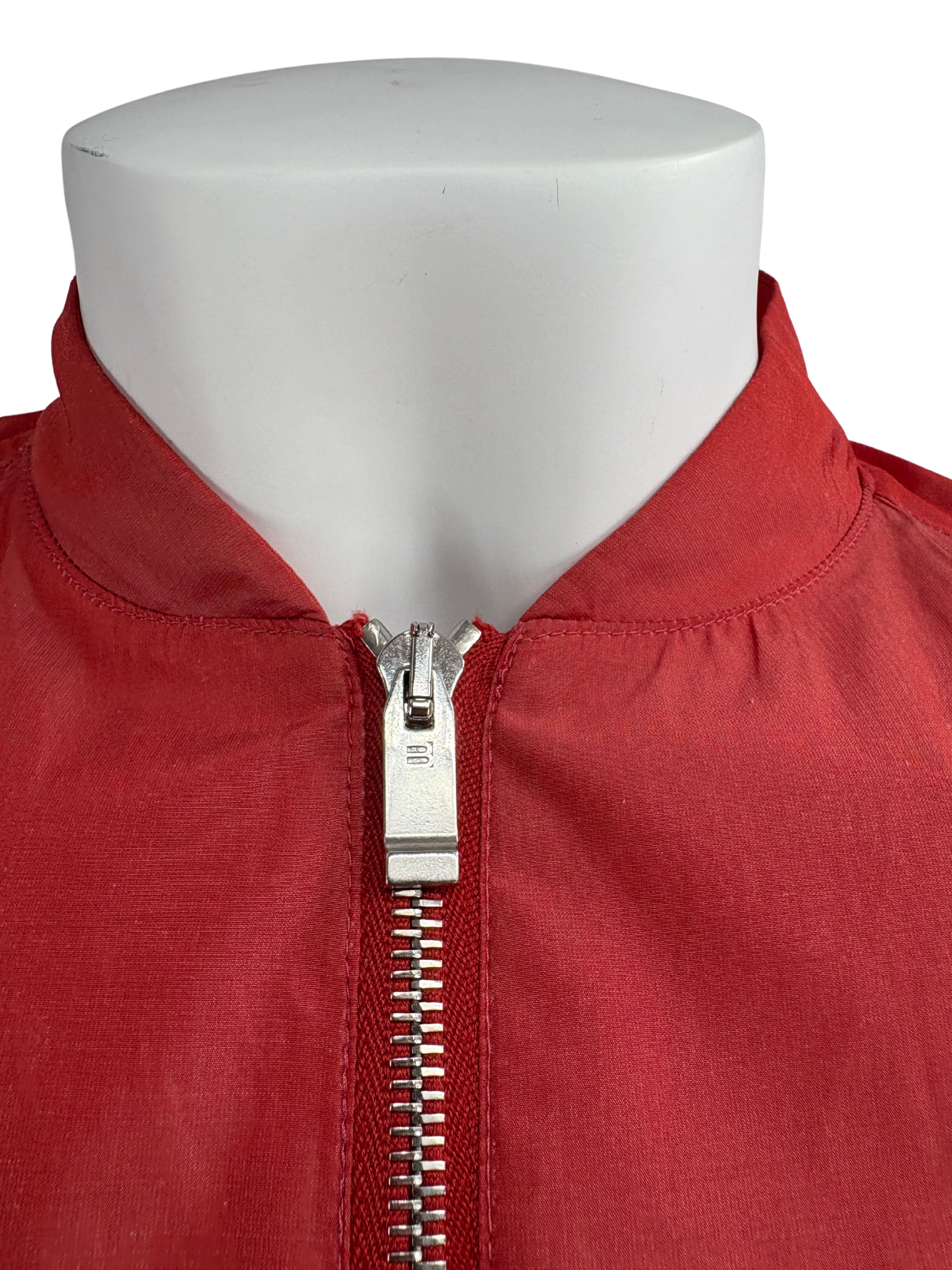 WOMEN'S - Balenciaga Lightweight Bomber Jacket - Red