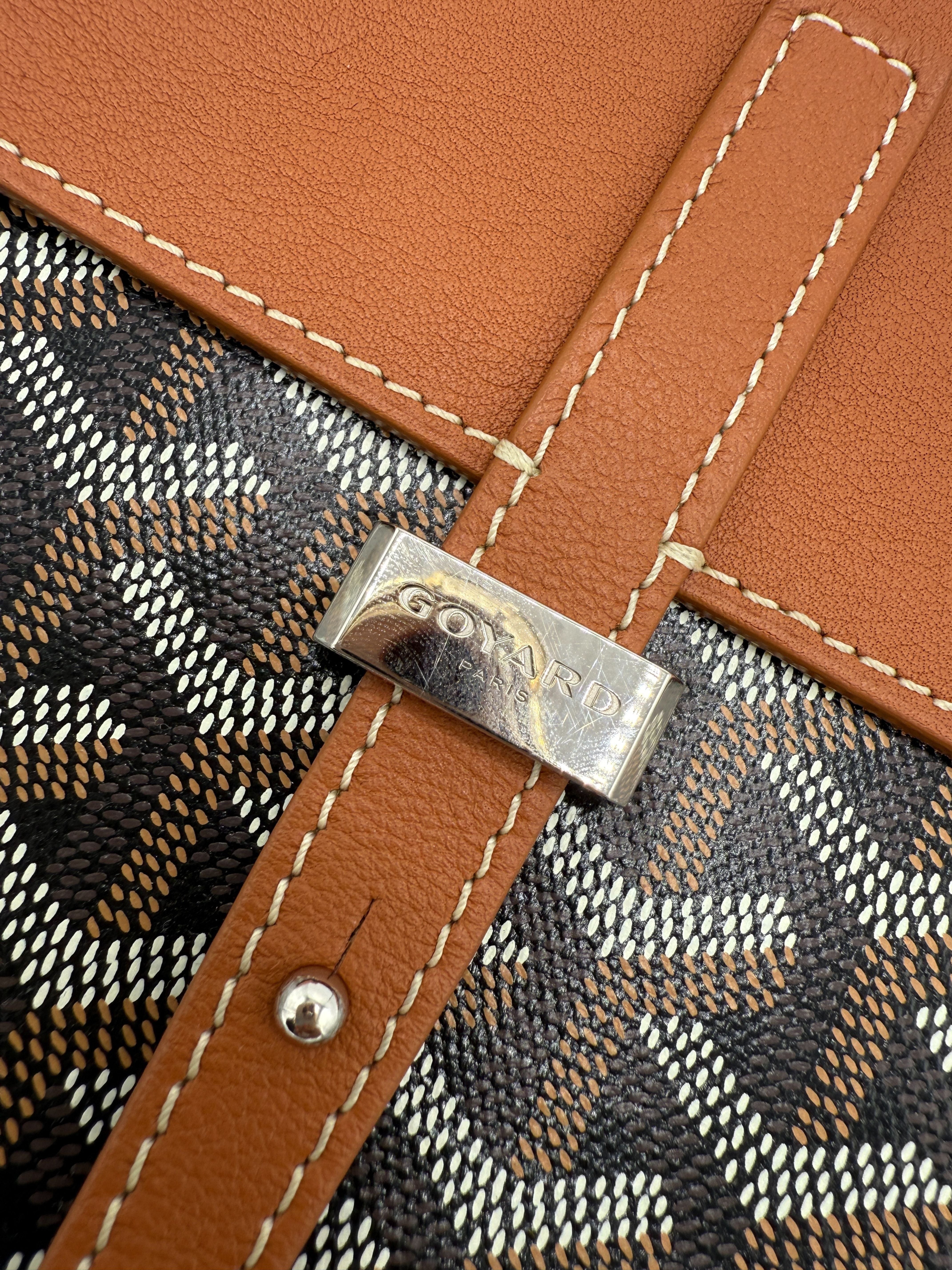 Goyard Coursier Messenger Bag - Black Goyard