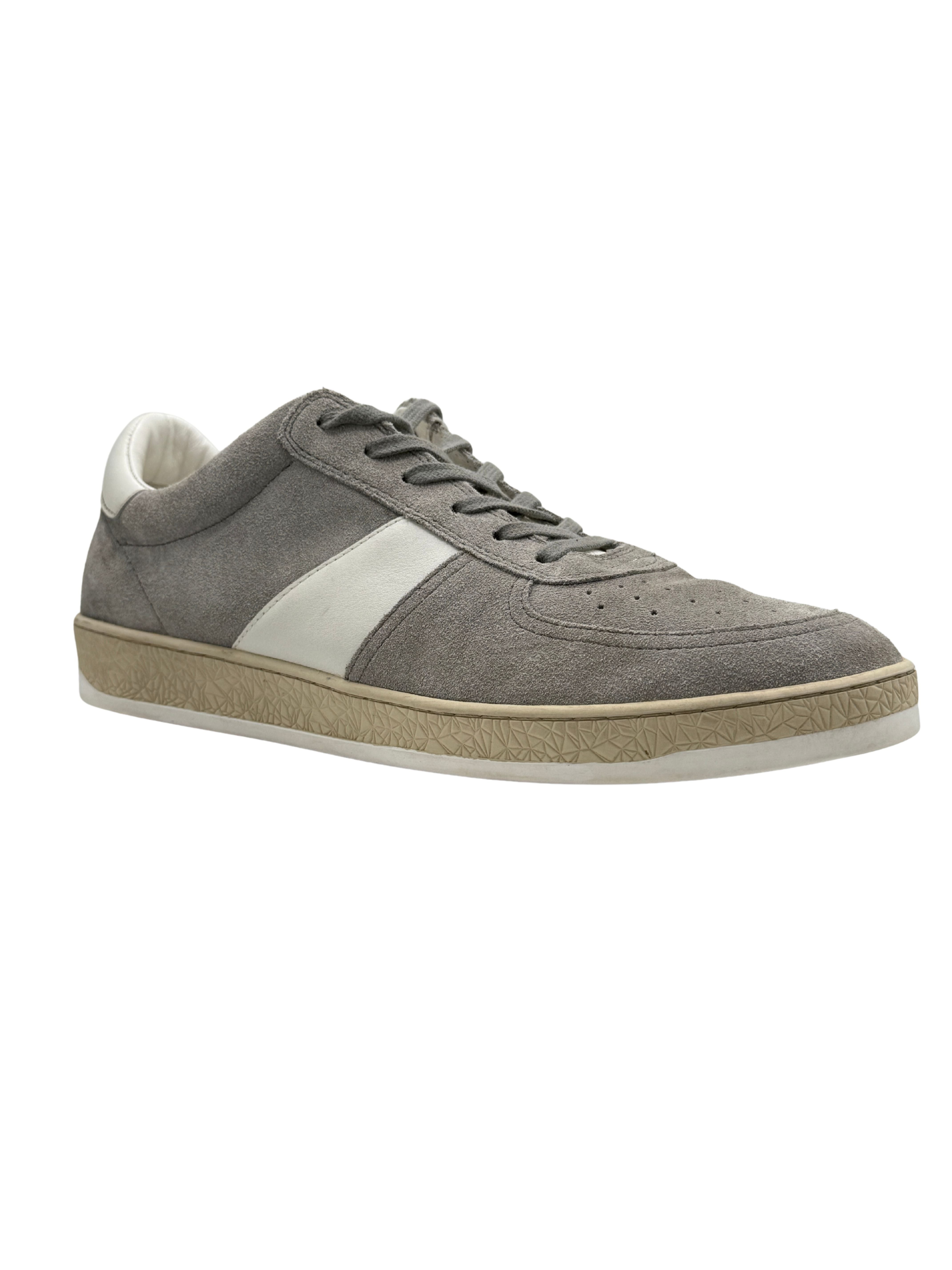 CTRNE Geode Suede Low Top Sneakers - Grey CTRNE