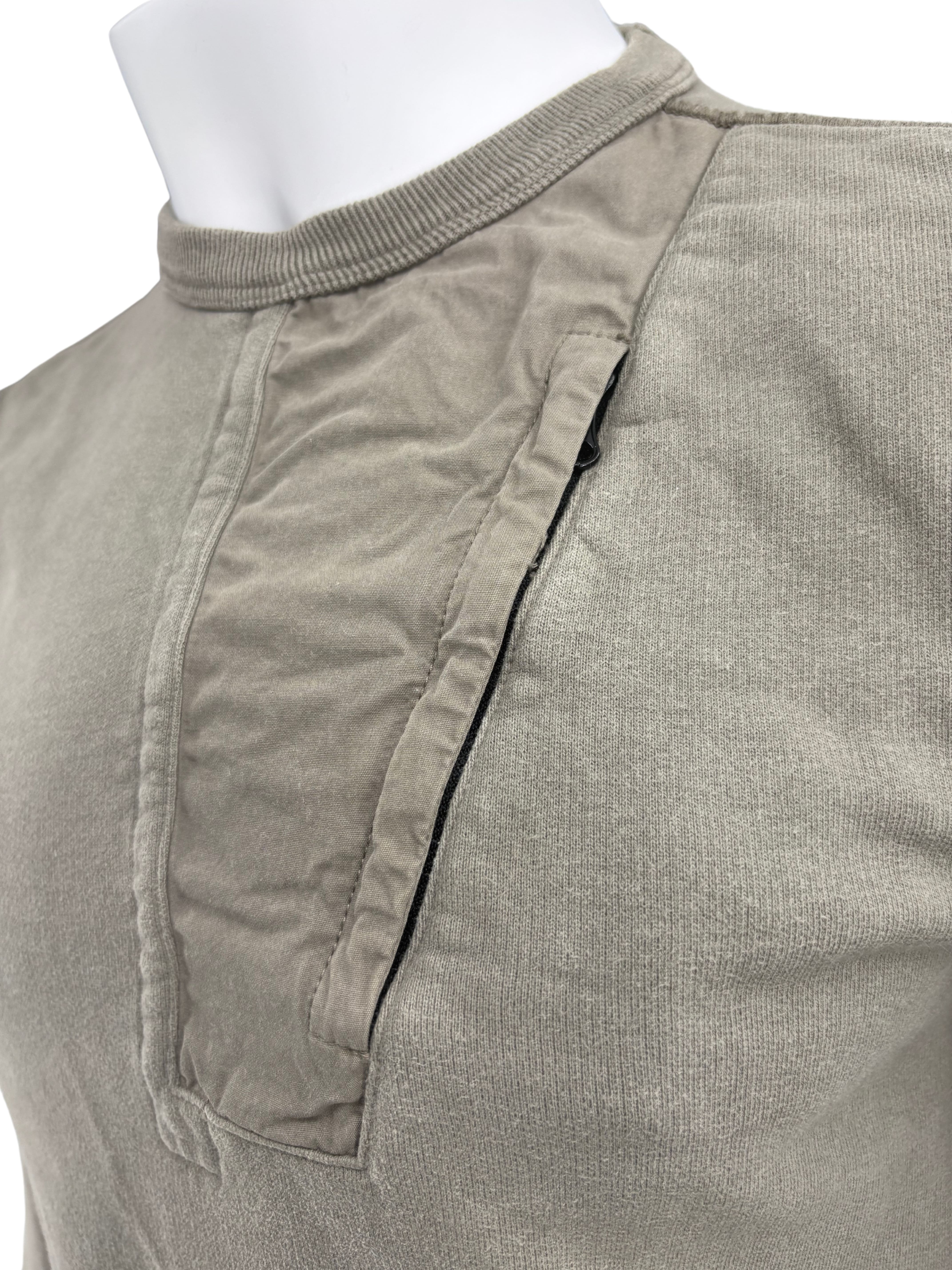 KIDS - Stone Island Badge Sweatshirt - Khaki Stone Island