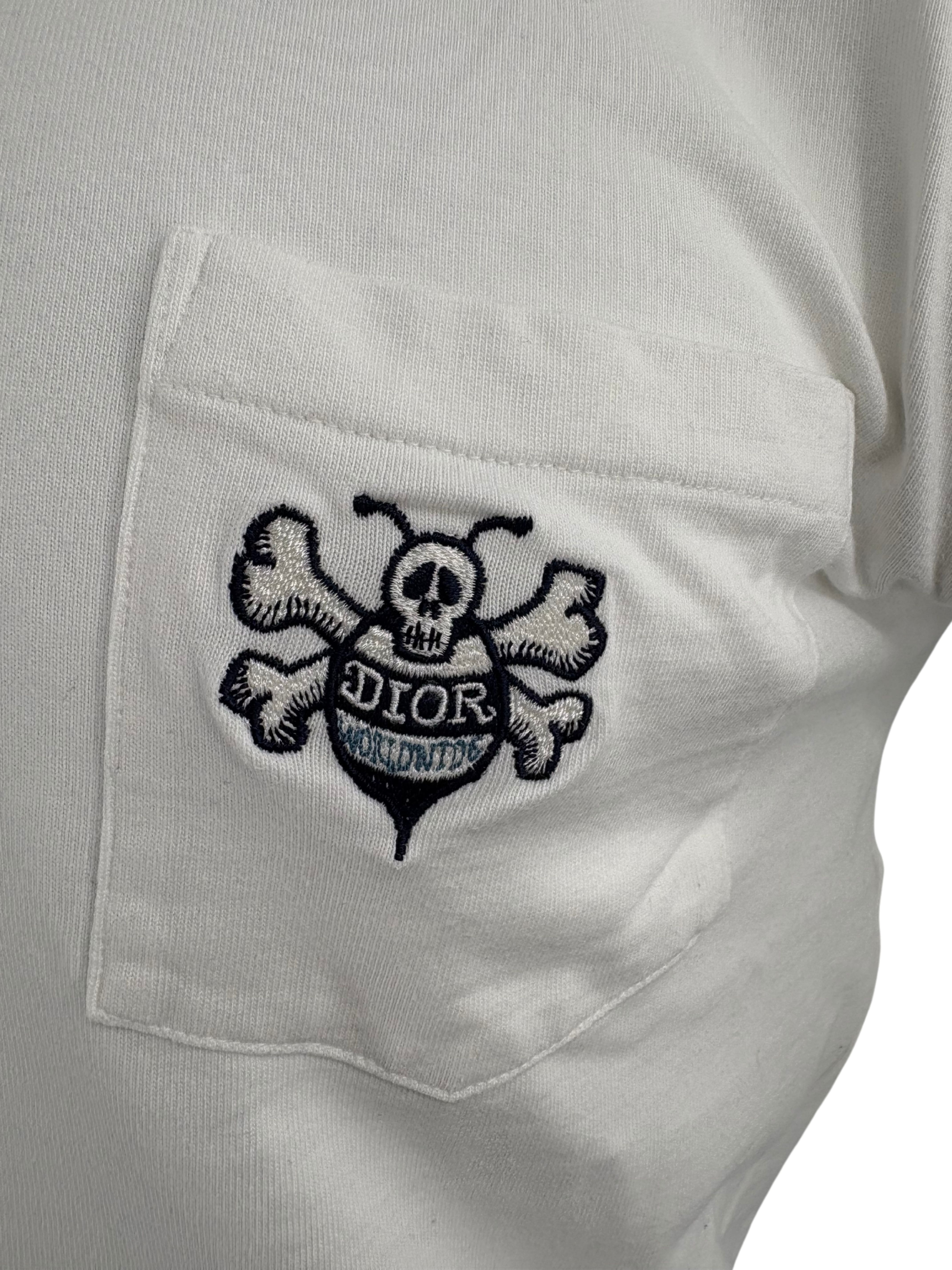 Dior X Shawn Stussy Bee T-Shirt - White Dior