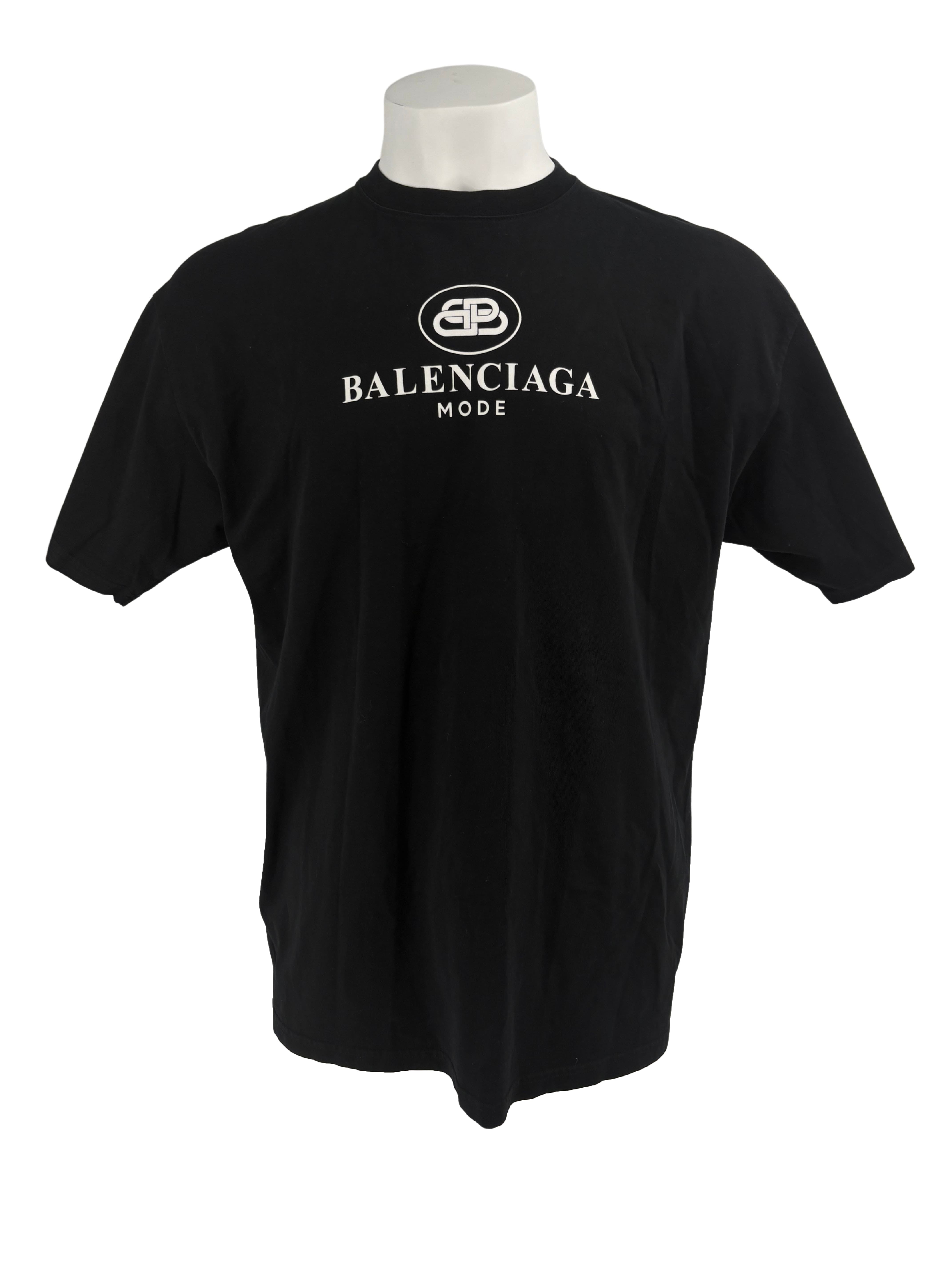 Balenciaga Mode T shirt - Black Balenciaga