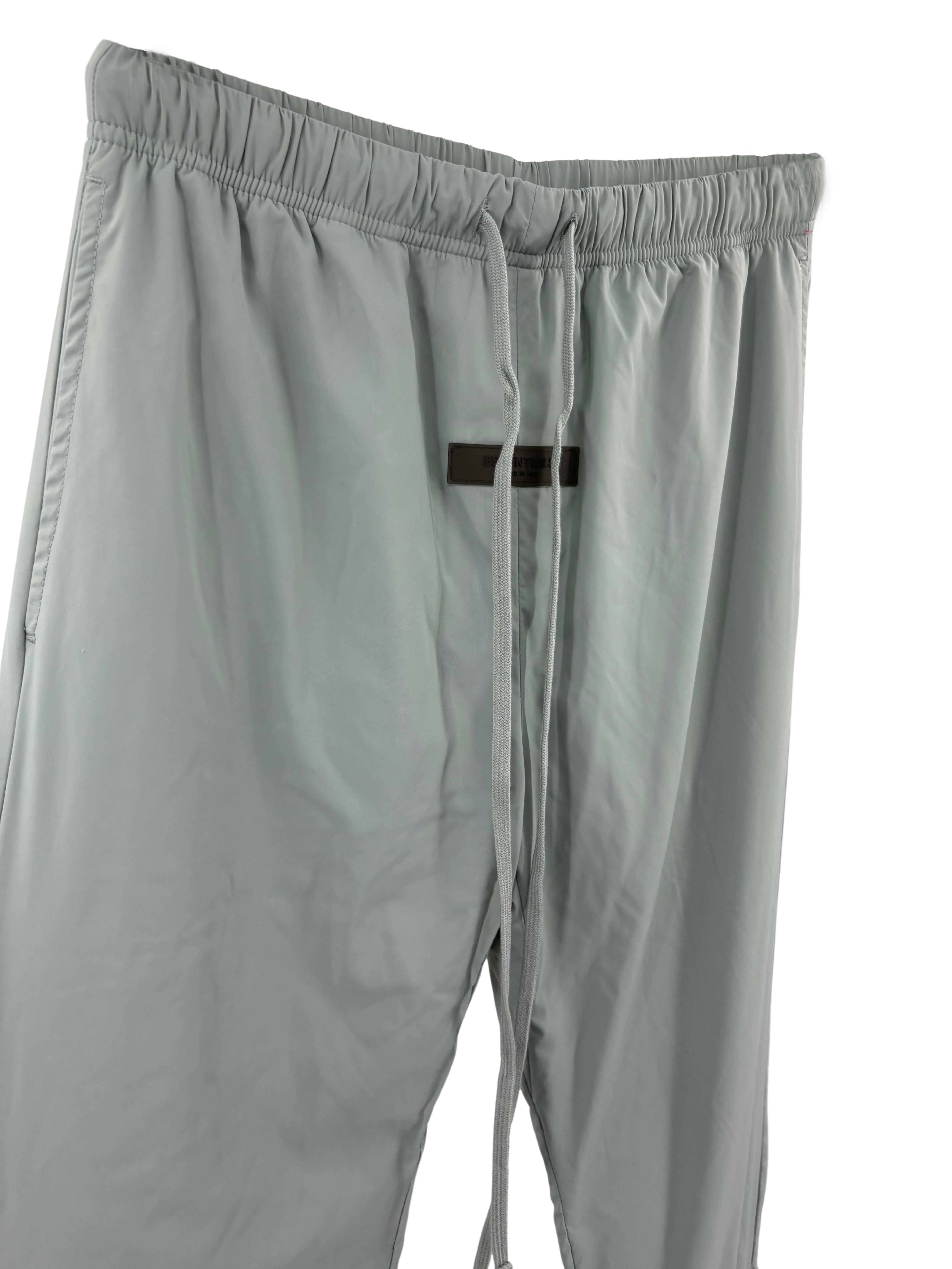 Essentials Fear of God Tapered Logo-Appliquéd Padded Joggers- Blue/Mint (Unused) Essentials
