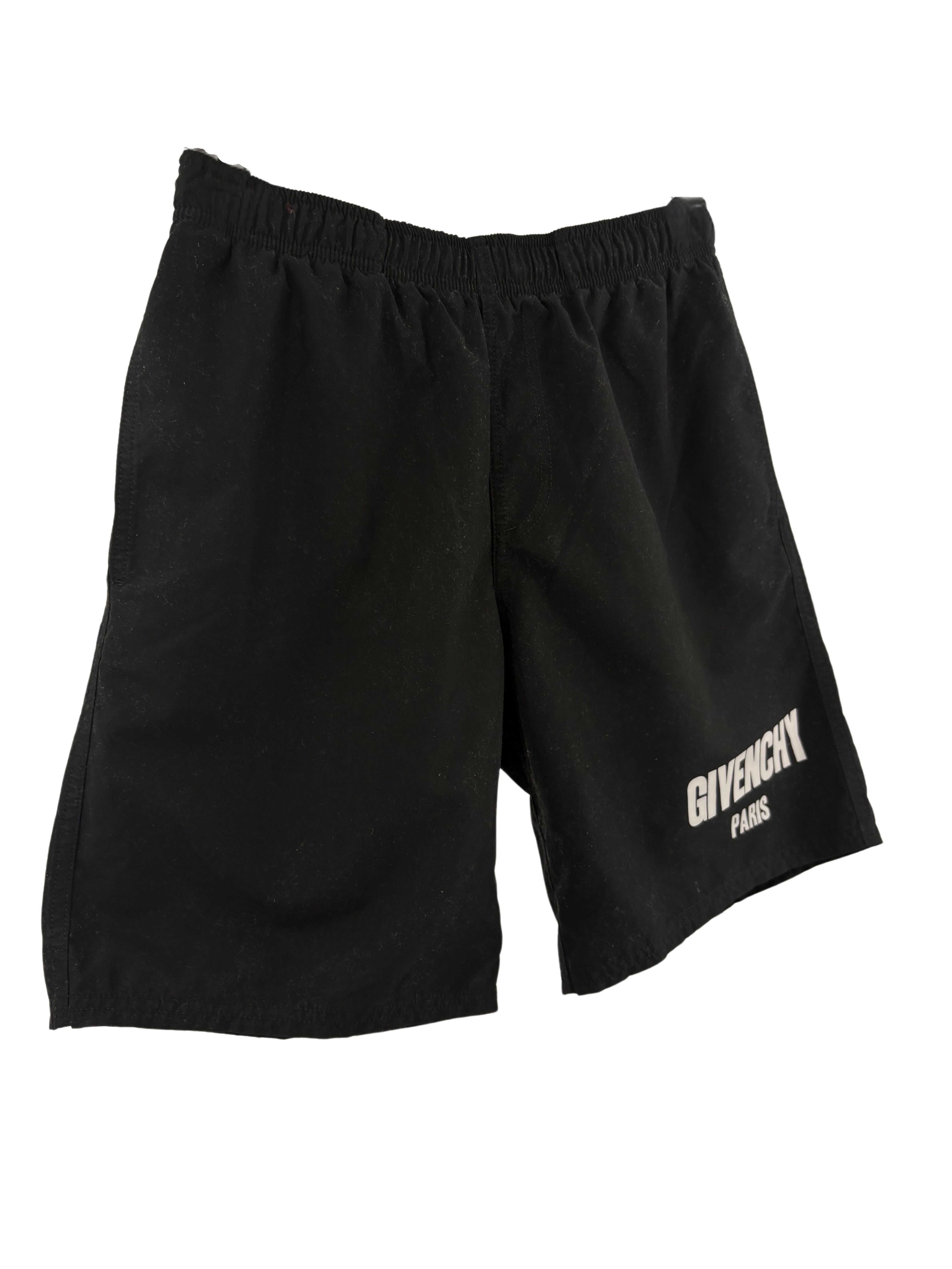 Givenchy Printed Logo Nylon Swimshorts - Black Givenchy