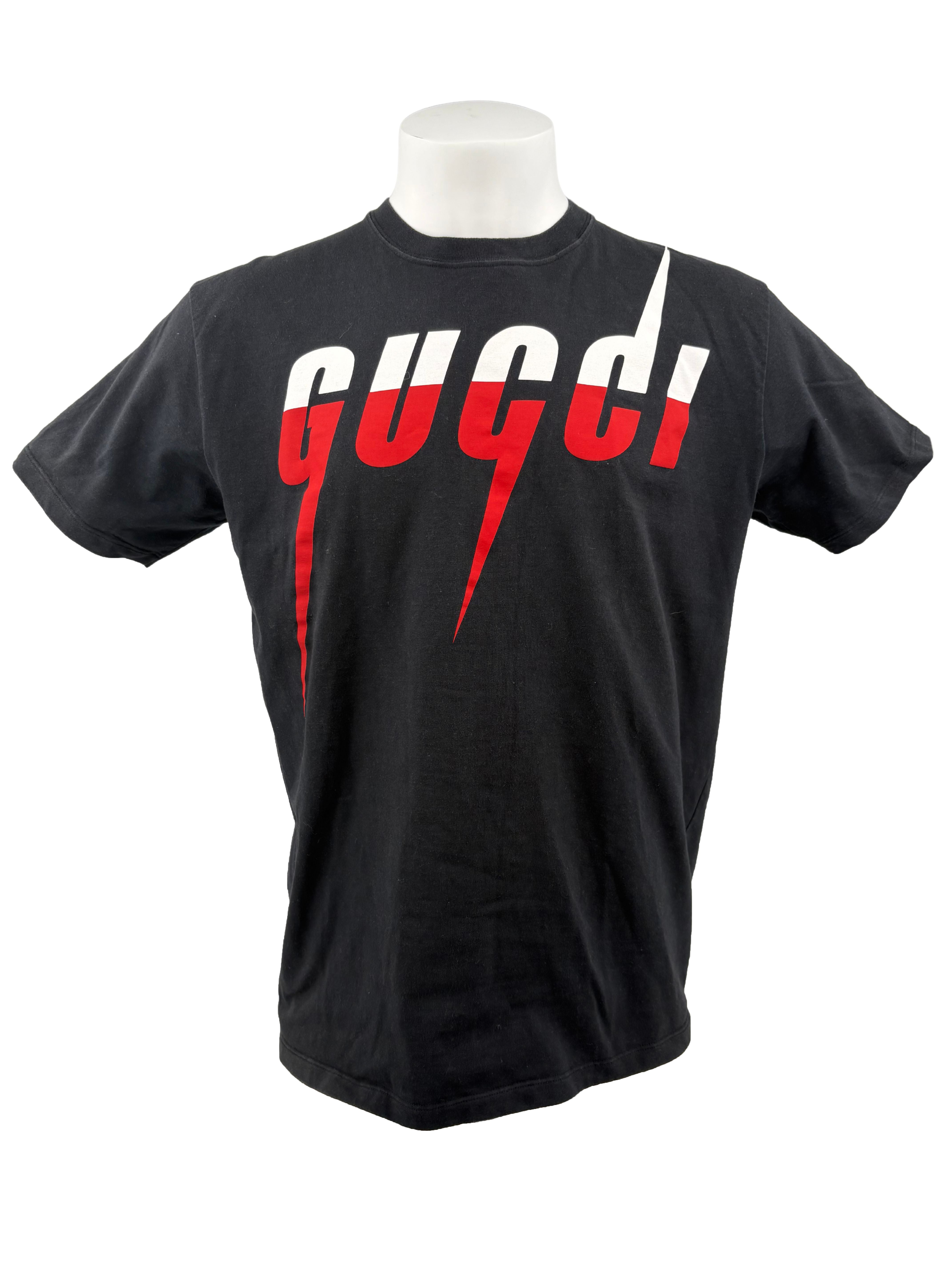 Gucci Blade Logo T-Shirt - Black Gucci
