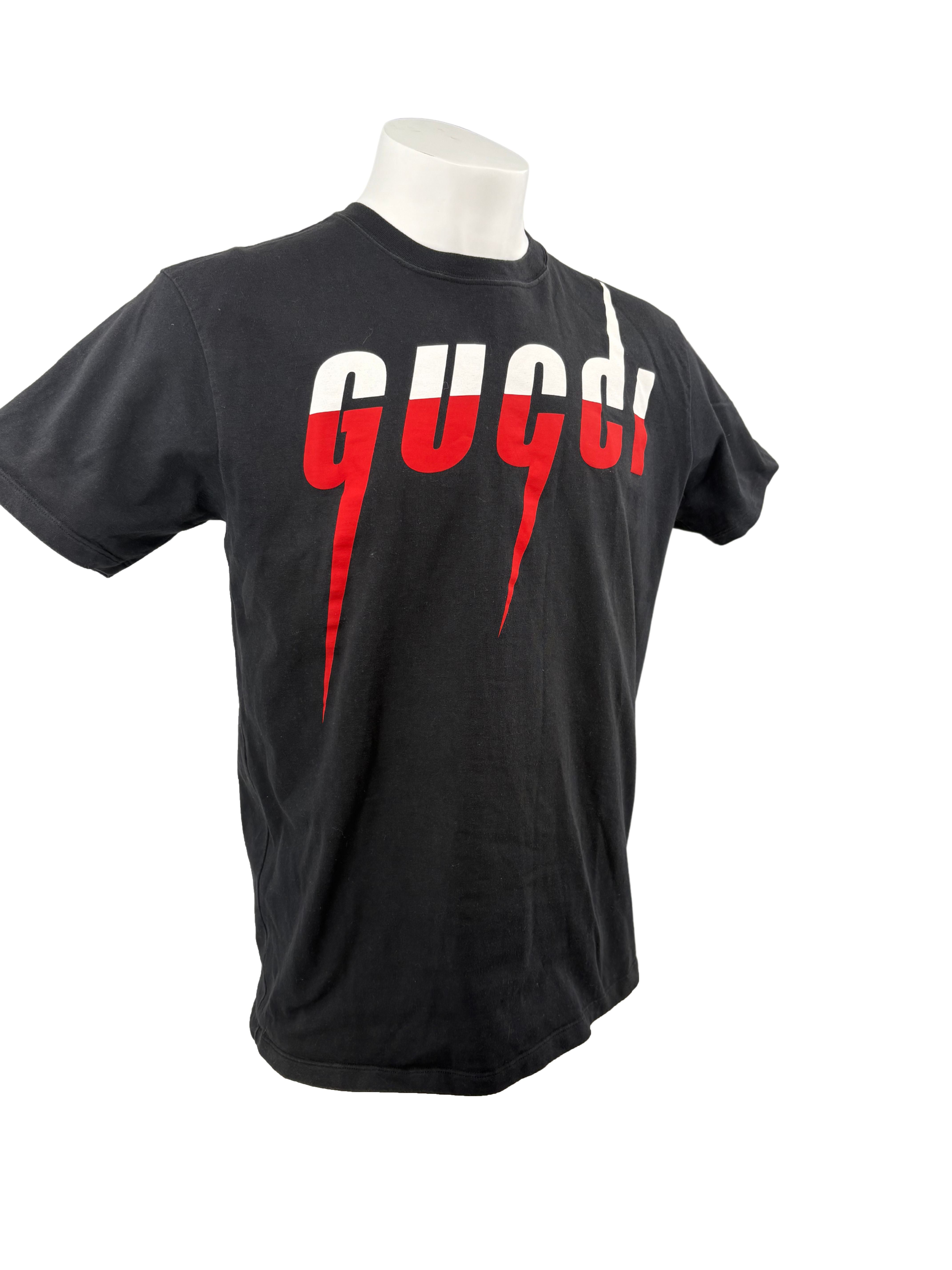 Gucci Blade Logo T-Shirt - Black Gucci