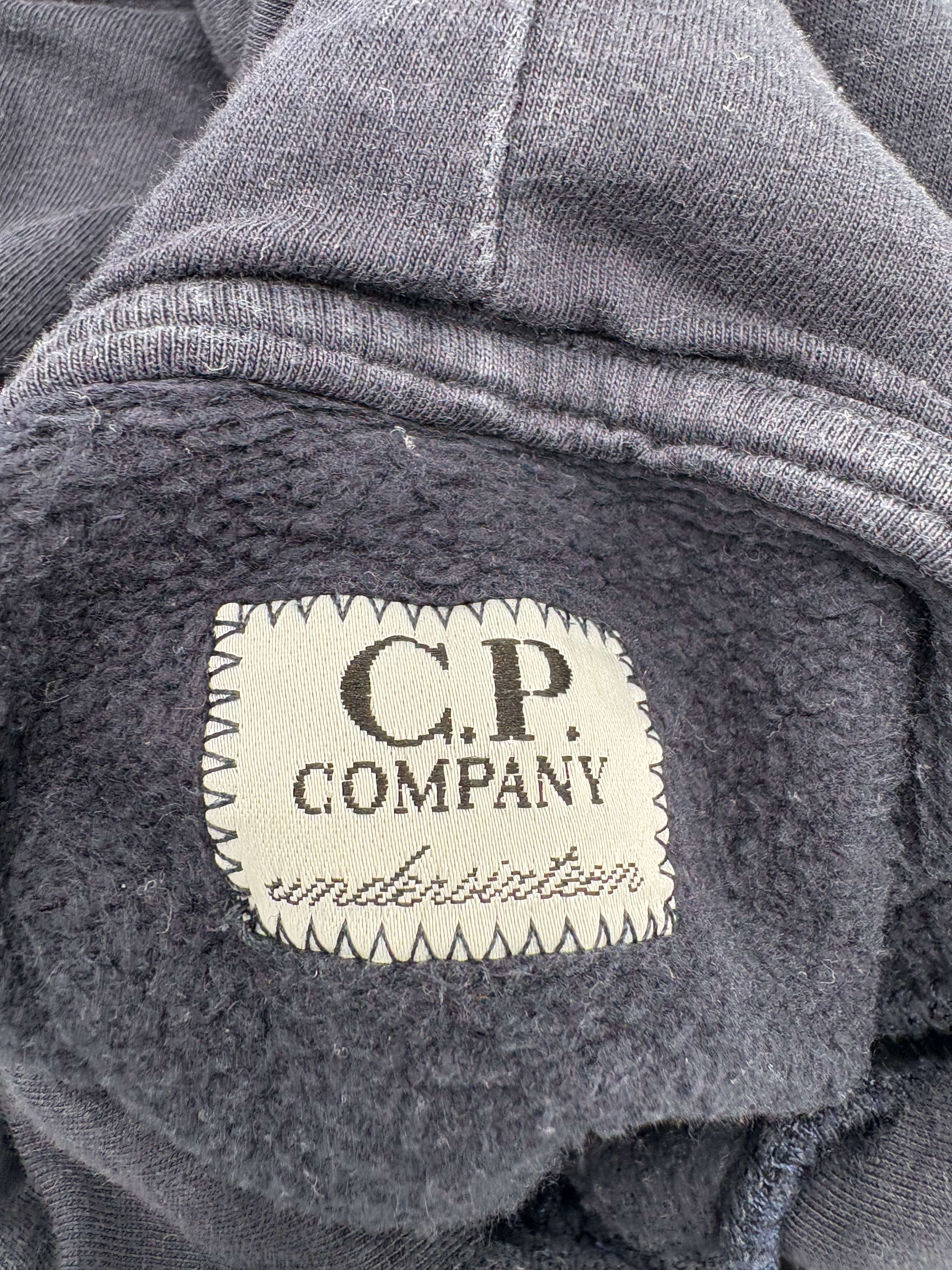 KIDS - C.P. Company Google Hoodie - Navy C.P. Company